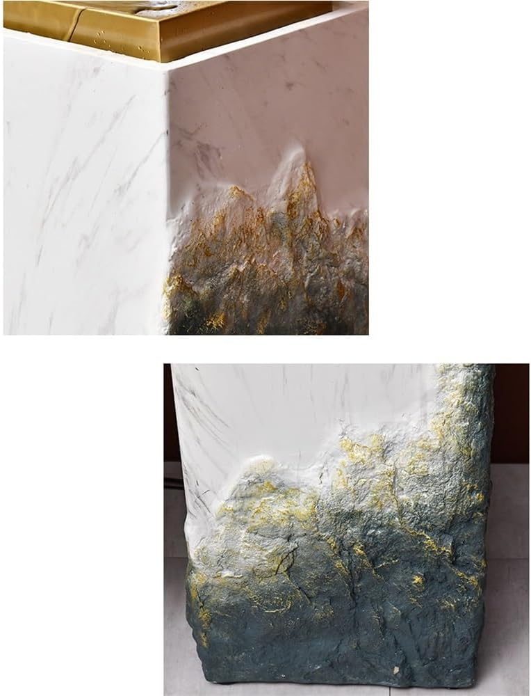 Modern Living Room Light Luxury Floor Decoration Waterscape Hotel Entrance Balcony Fountain Ornaments Floor-Standing Fountains