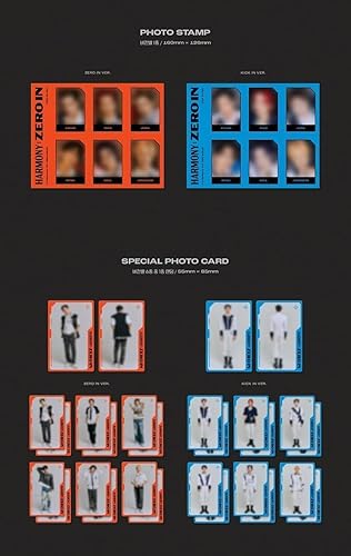 Miniatura 5 de P1Harmony - Harmony Zero in Juego completo 4 mini álbum 2 álbumesbeneficios limitados previos al pedido  regalo cultural coreano calcomanías