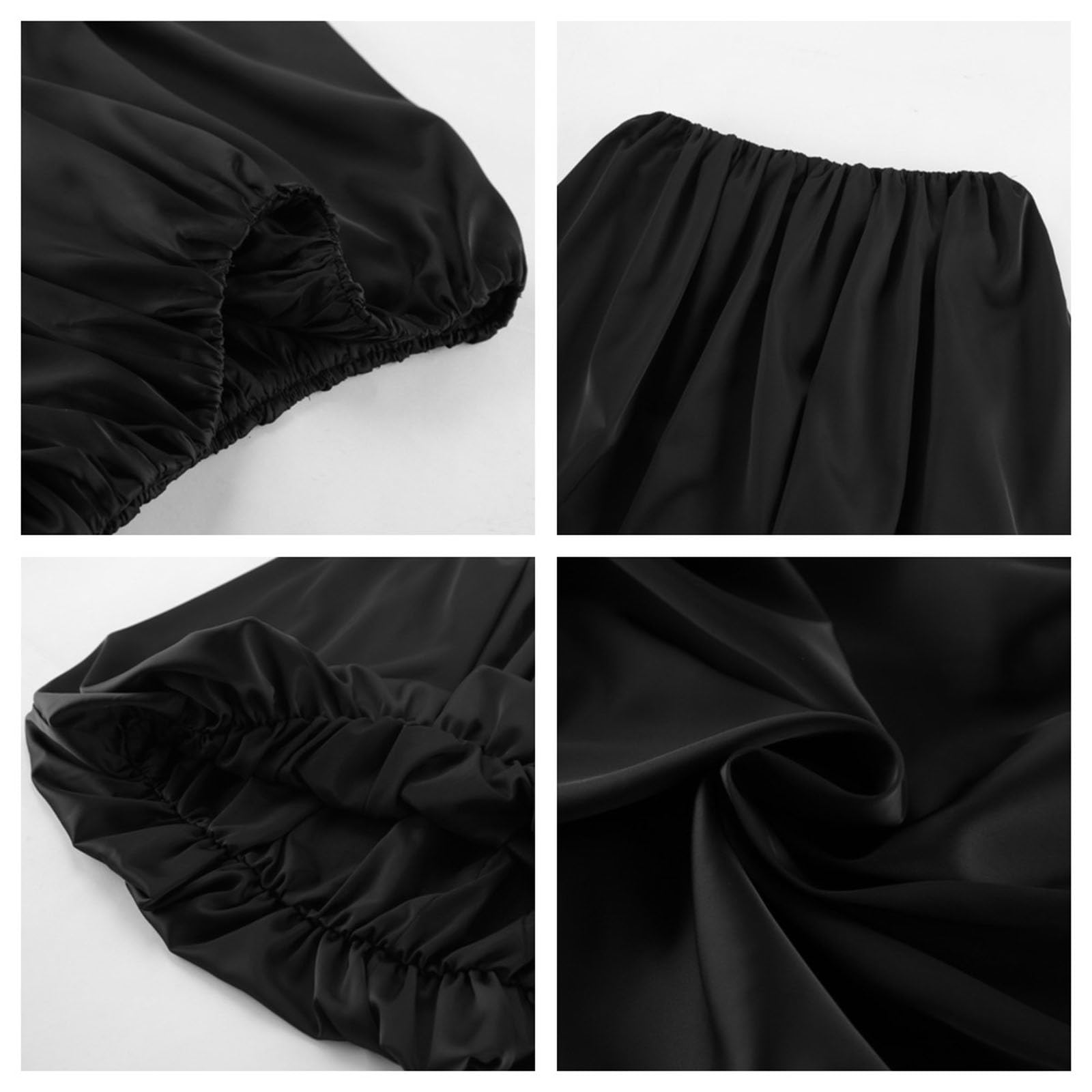 Hauts tube pour femmes sans bretelles, hauts froncés amples, haut bandeau décontracté, débardeurs bandeau sans manches, chemise