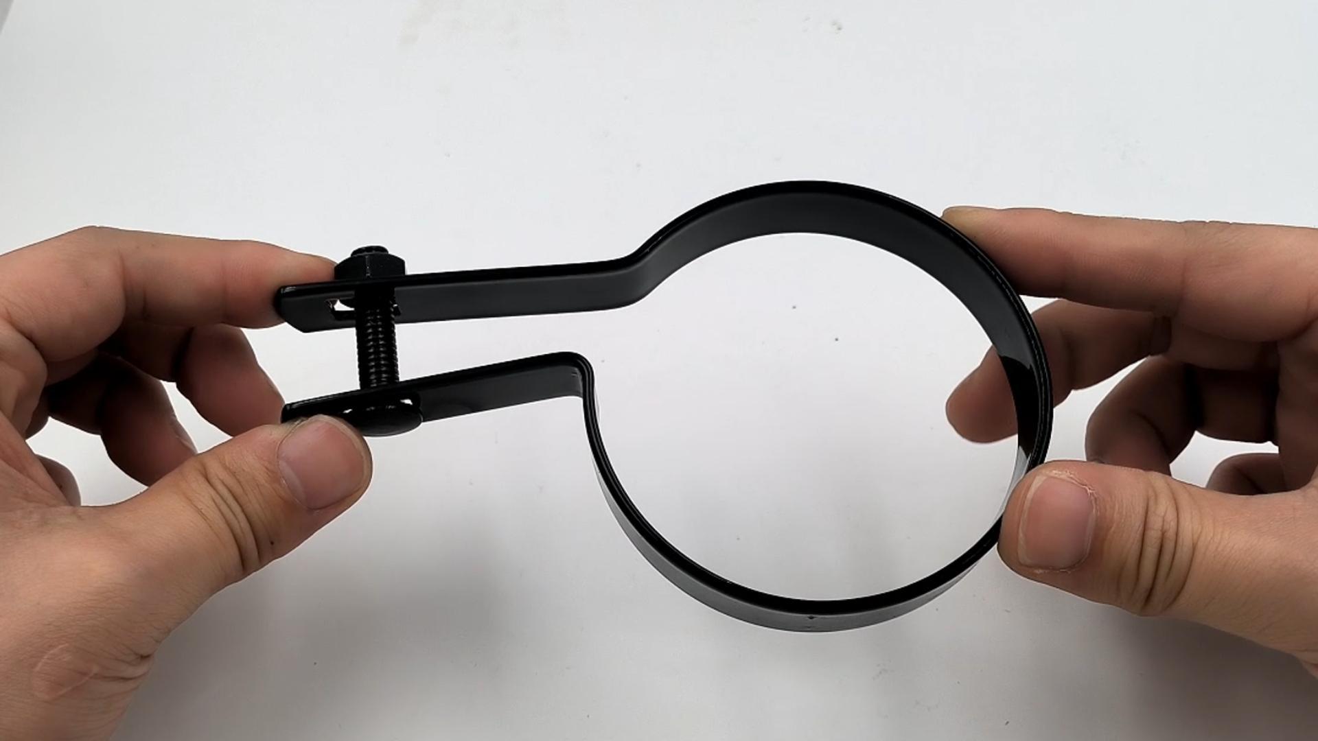 Bandes Tension Clôture Antrader - Lot De 6 - Pour Poteaux 7,6cm Avec Boulons écrous