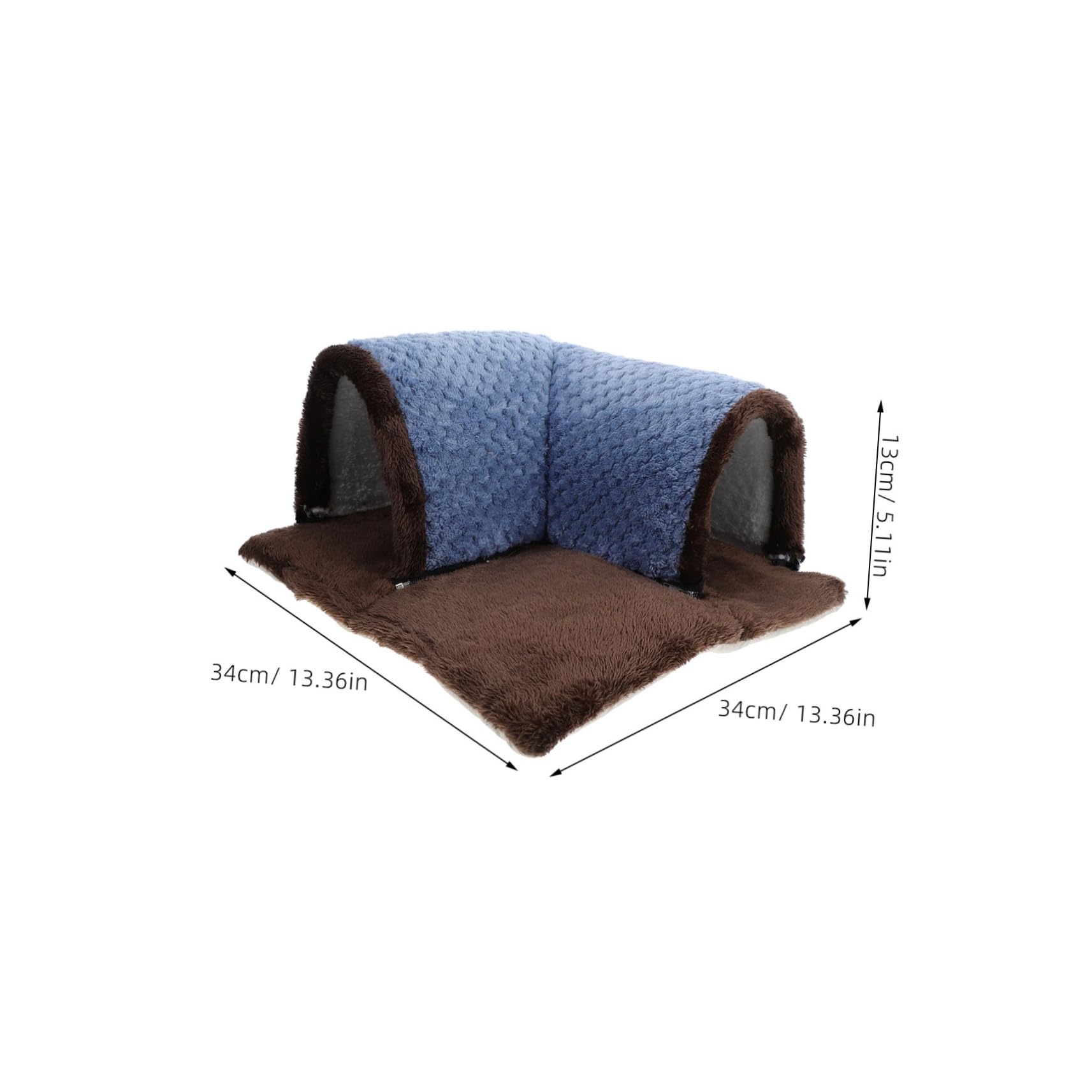 POPETPOP Guinea Pig Tunnel Versatile Hideout for Hamsters Rabbits Expandable Play Area Dual Functionality As Resting Spot Easy Storage Design for Small Animal Accessories