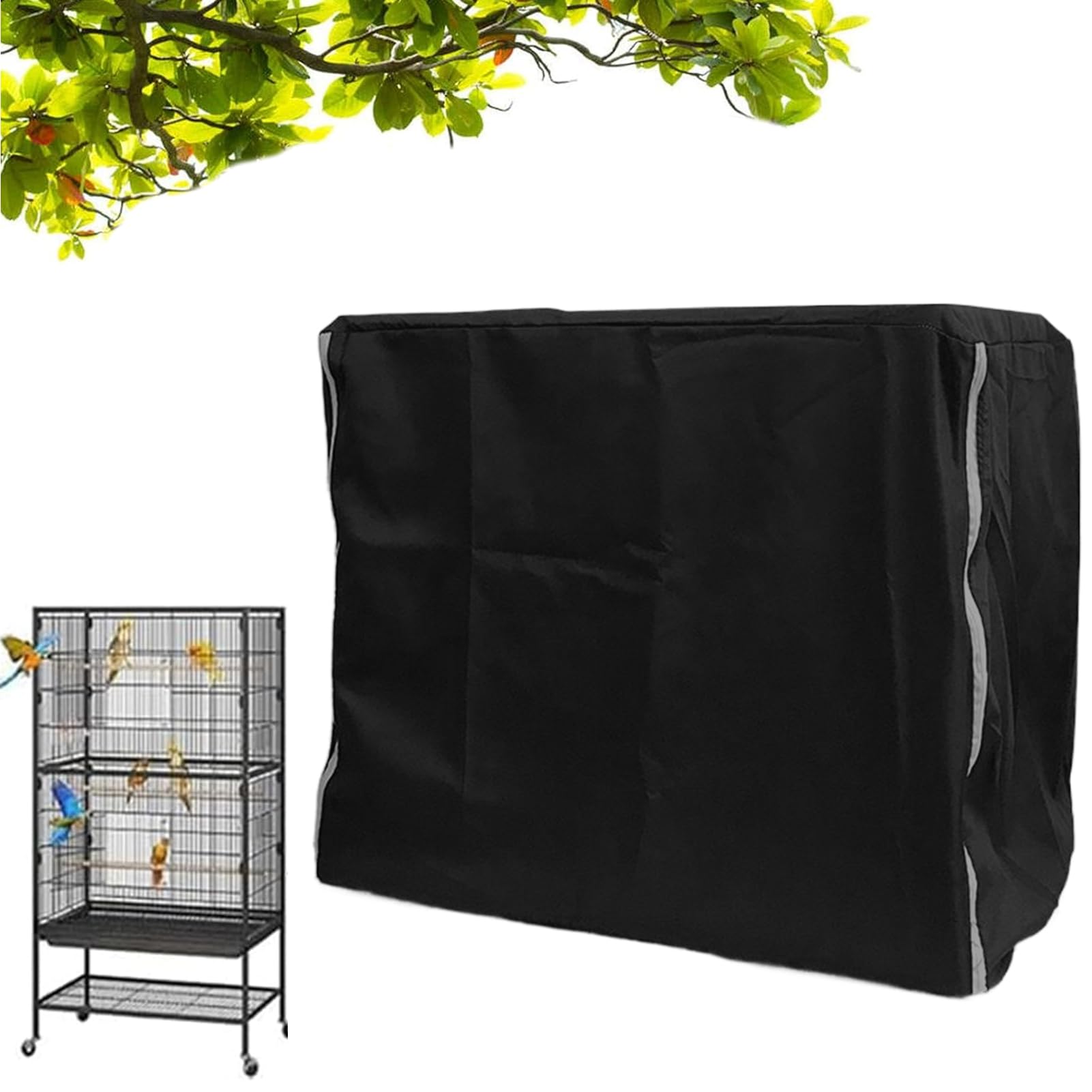 Cage Covers for Pet Birds Light-Blocking Washable Breathable