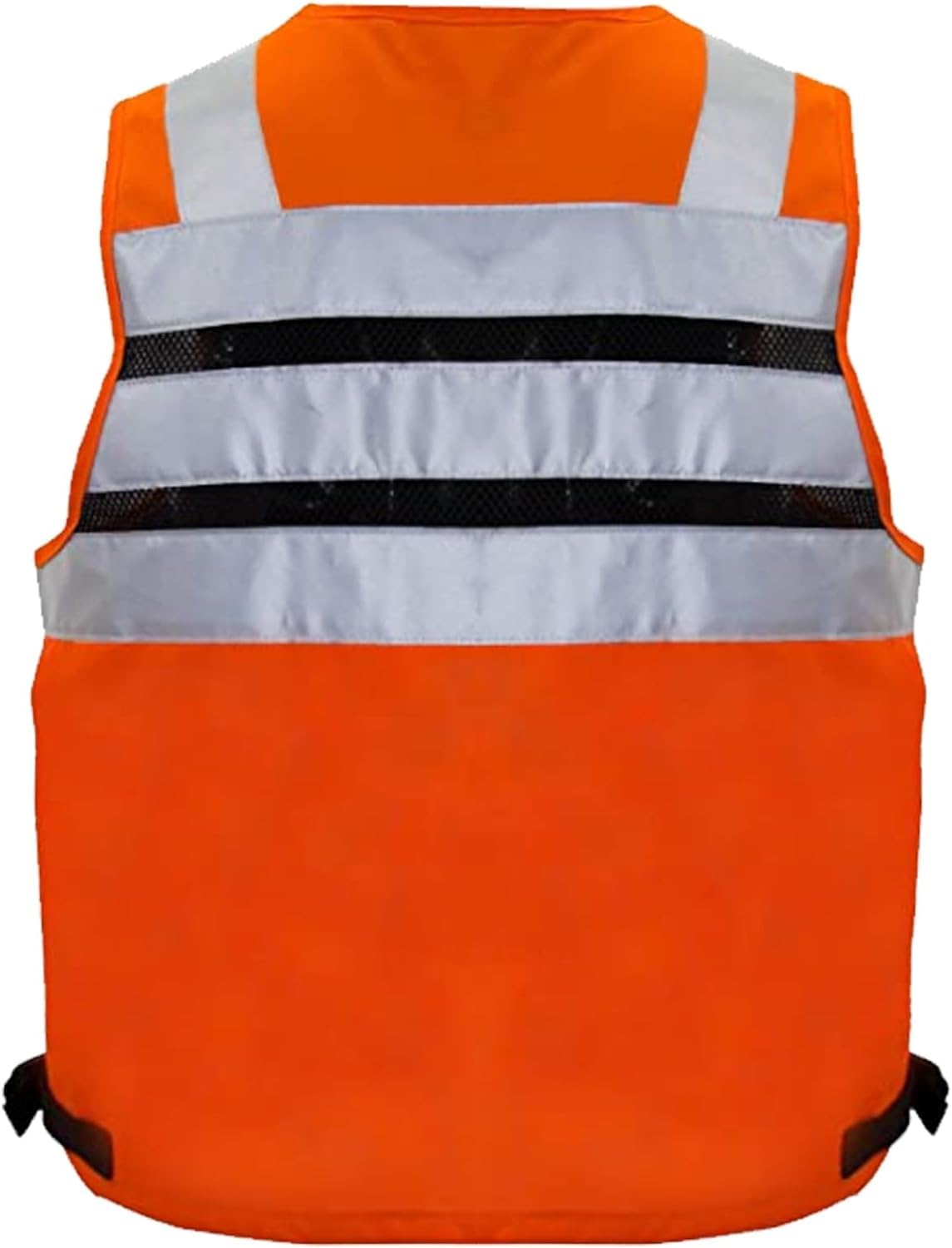 3M Sicherheitsweste mit reflektierenden Streifen, hohe Sichtbarkeit, gelber Strick, 10 Taschen, helle Konstruktion, Arbeitskleidung für Männer und Frauen, M-7XL