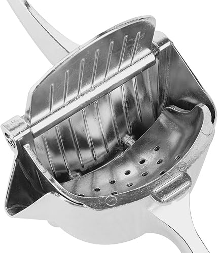 Miniatura 9 de Exprimidor de limón de acero inoxidable real, exprimidor de cítricos, portátil resistente prensa de mano manual de frutas para salud Fruit ade,