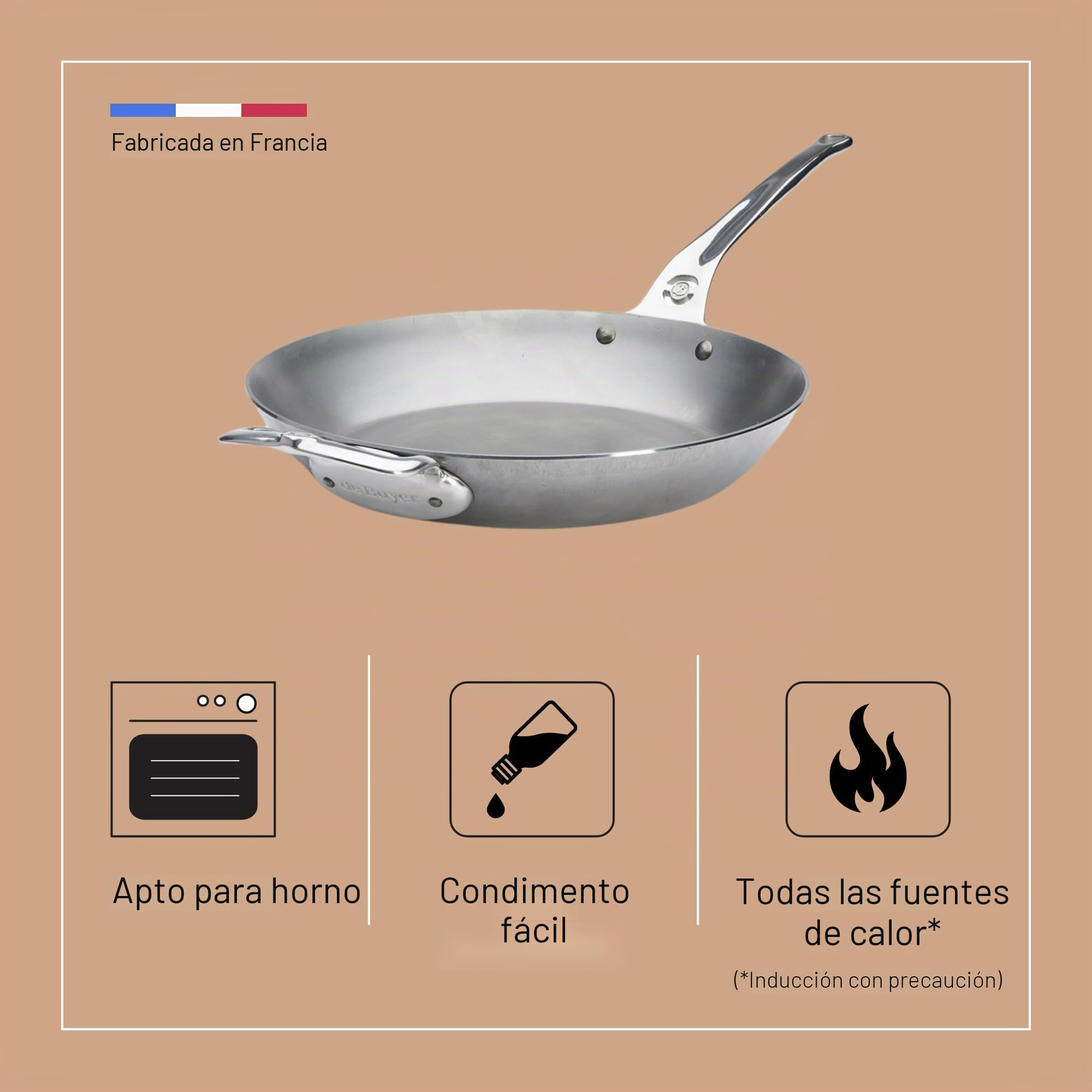 De Buyer, HIERRO MINERAL B PRO ø 32 CM,-5680.32