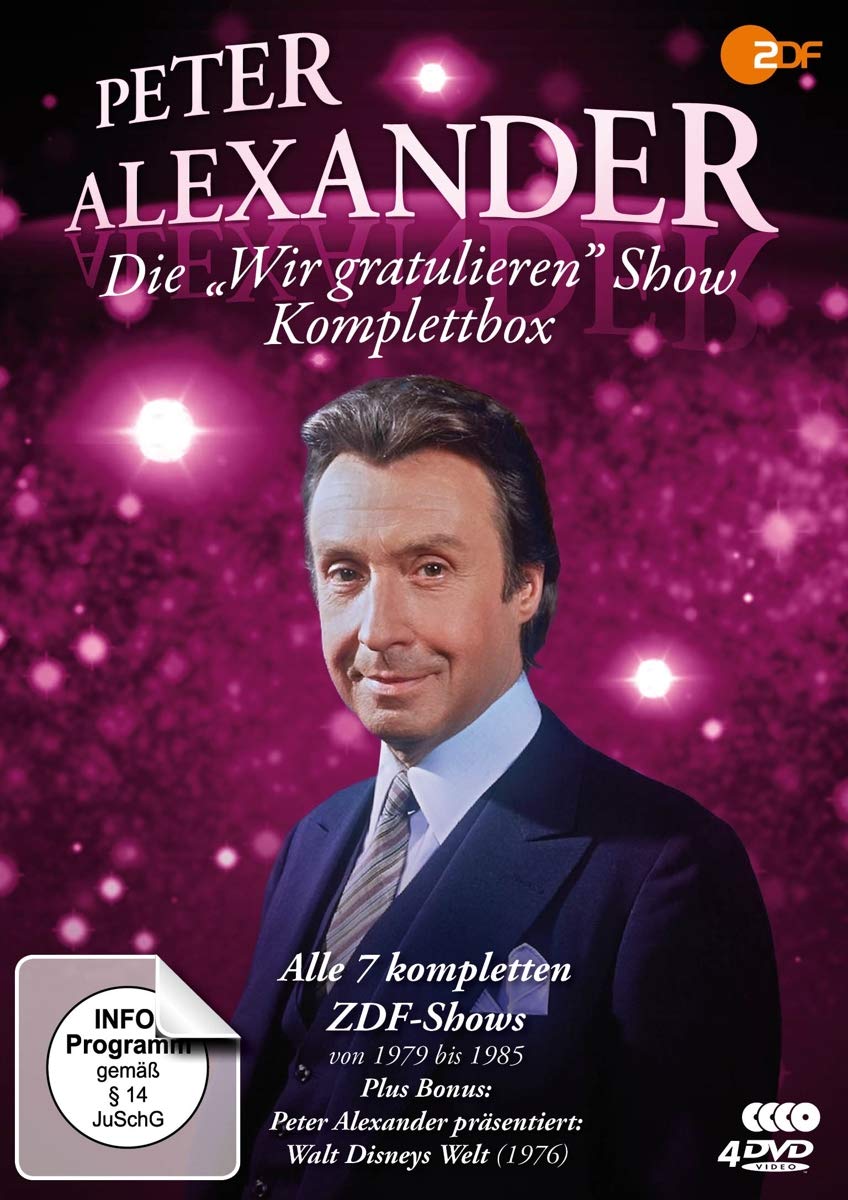 Die Peter Alexander Wir gratulieren Show: Komplettbox