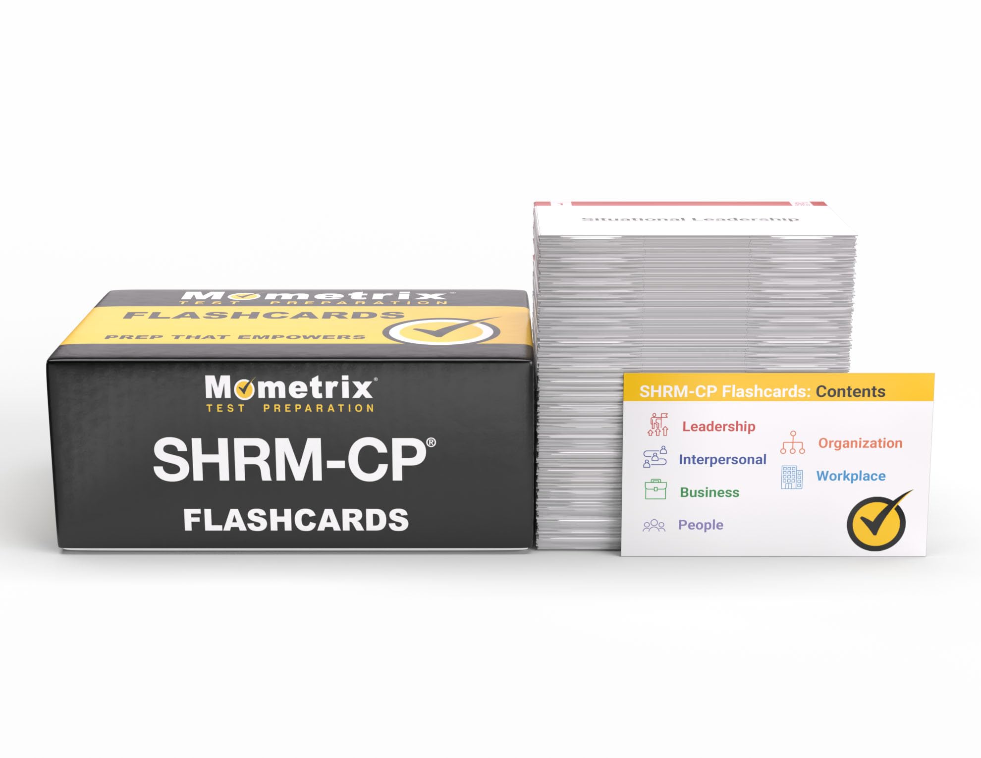 SHRM CP Study Cards: SHRM CP Exam Prep 2026-2027 for the Society for Human Resource Management Certification with Practice Test Questions [Full Color Cards]