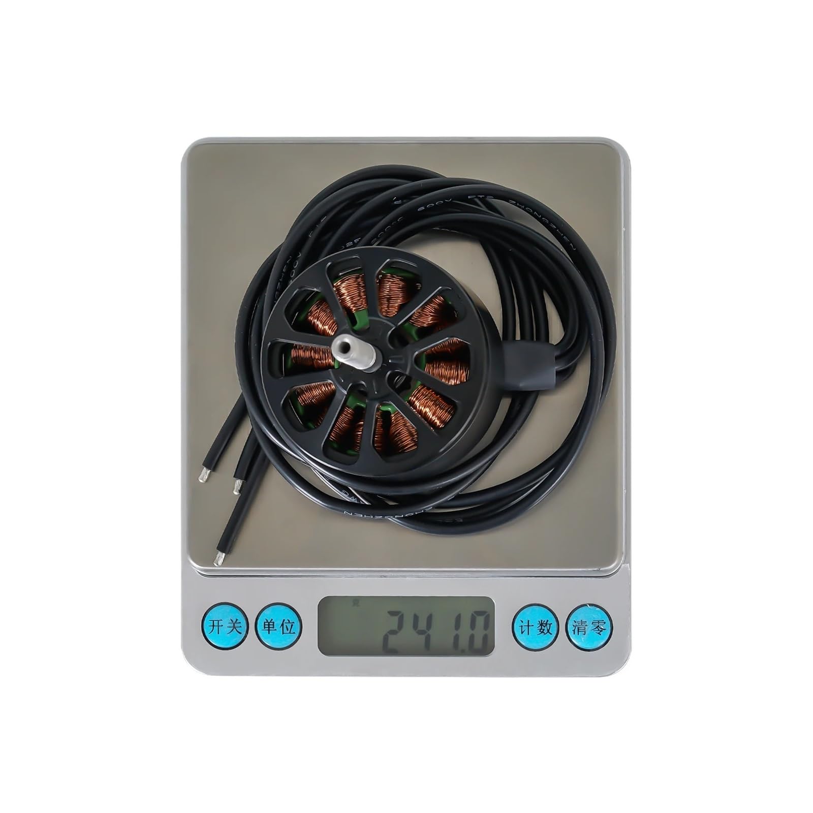 Motore brushless outrunner 700KV, compatibile con Flash Hobby | Parte di ricambio per drone, modello A4315 con albero da 6 mm, misura 50.5x63.5 mm, peso 237.3 g