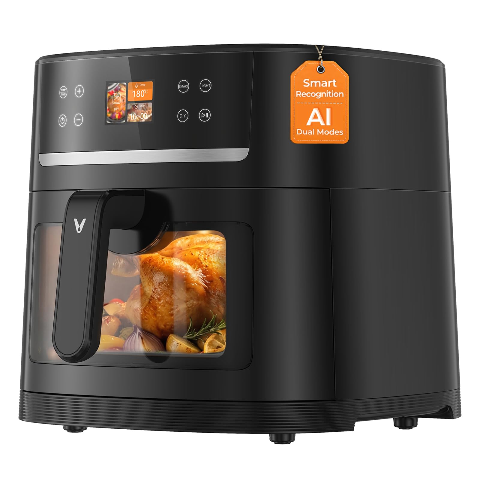 VIOMI Air Fryer 8 l, wyświetlacz TFT, 1800 W, Visible Window