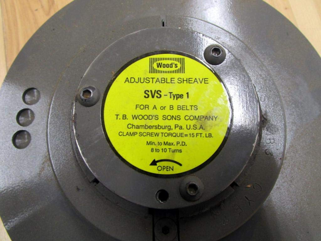 TB Woods SVS-94-B3X1 7/8 ADJ SHEAVE (SVS94B3178)