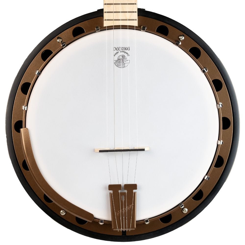 Deering Goodtime Two Deco 5-String Banjo - Best Beginner Bluegrass Banjo | Made In U.S.A. - Image 5