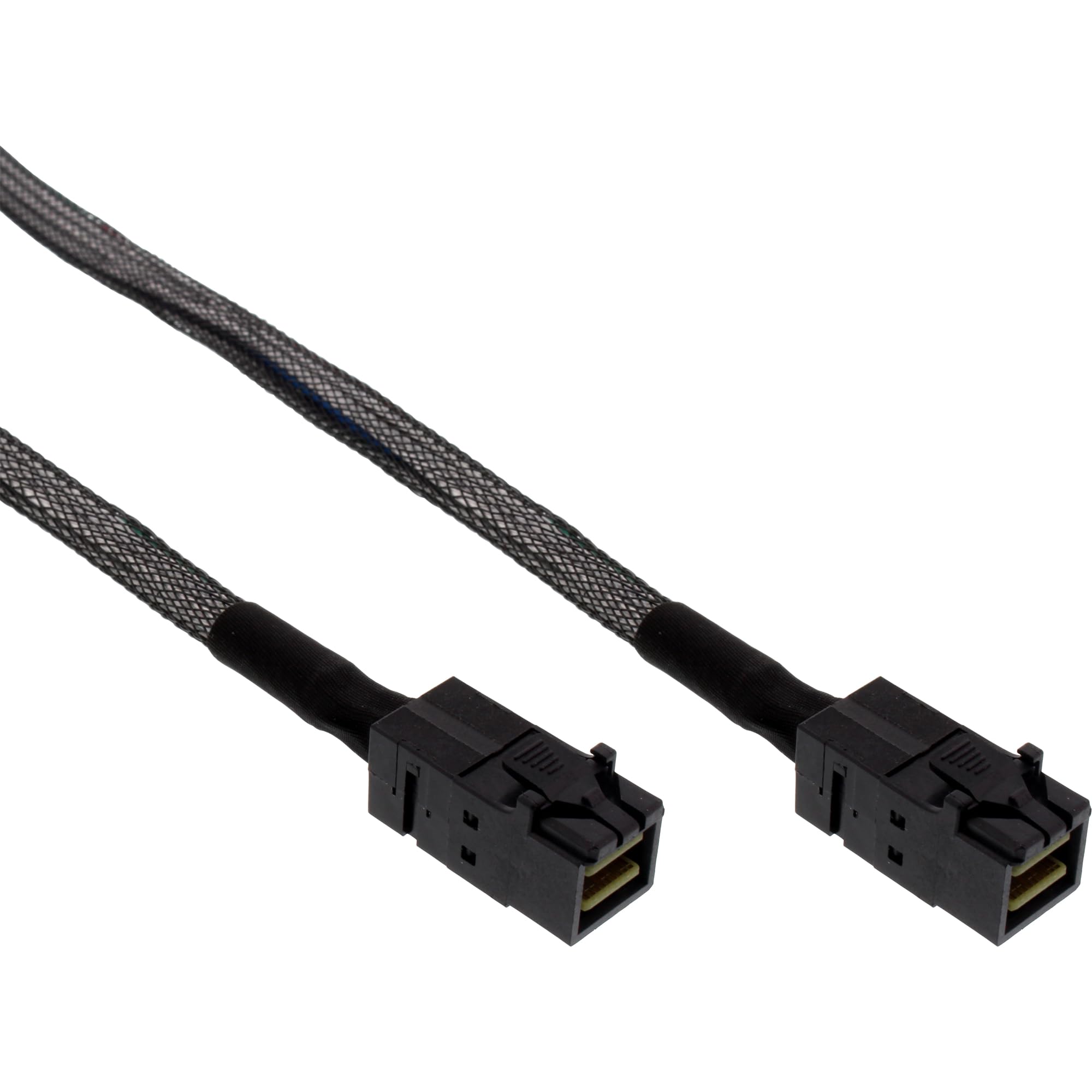 InLine 27625A kabel Mini-SAS HD, SFF-8643 do SFF-8643, z taśmą boczną, 0,5 m