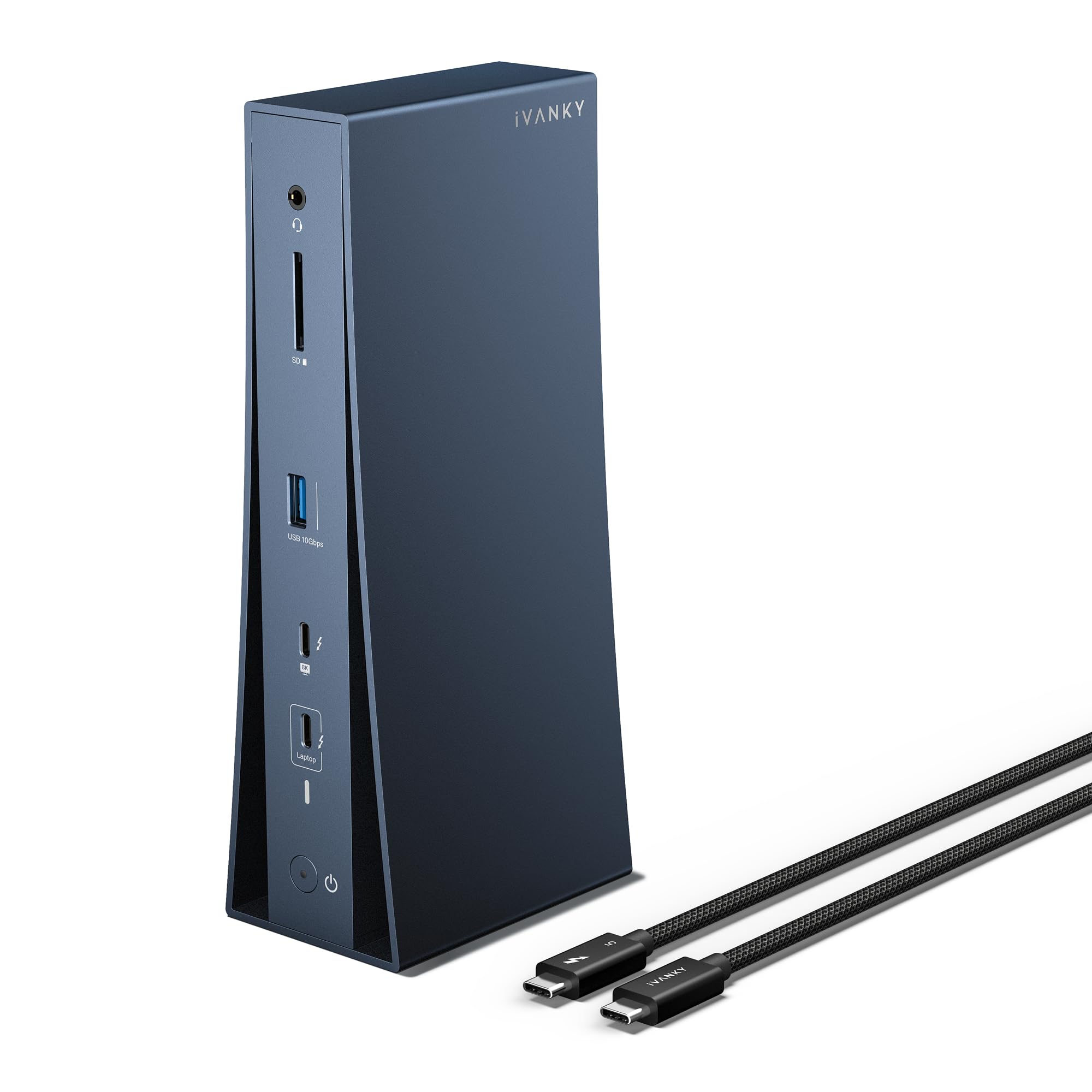 Photo 1 of iVANKY Intel Certified Thunderbolt 5 Dock Upgrade FusionDock Pro 3 Docking Station with 11-Port 180W Power, Single 8K, Dual 6K@60Hz for MacBook Pro/Max Series, Dual 8K@60Hz for Window, 120Gbps, 2.5GbE