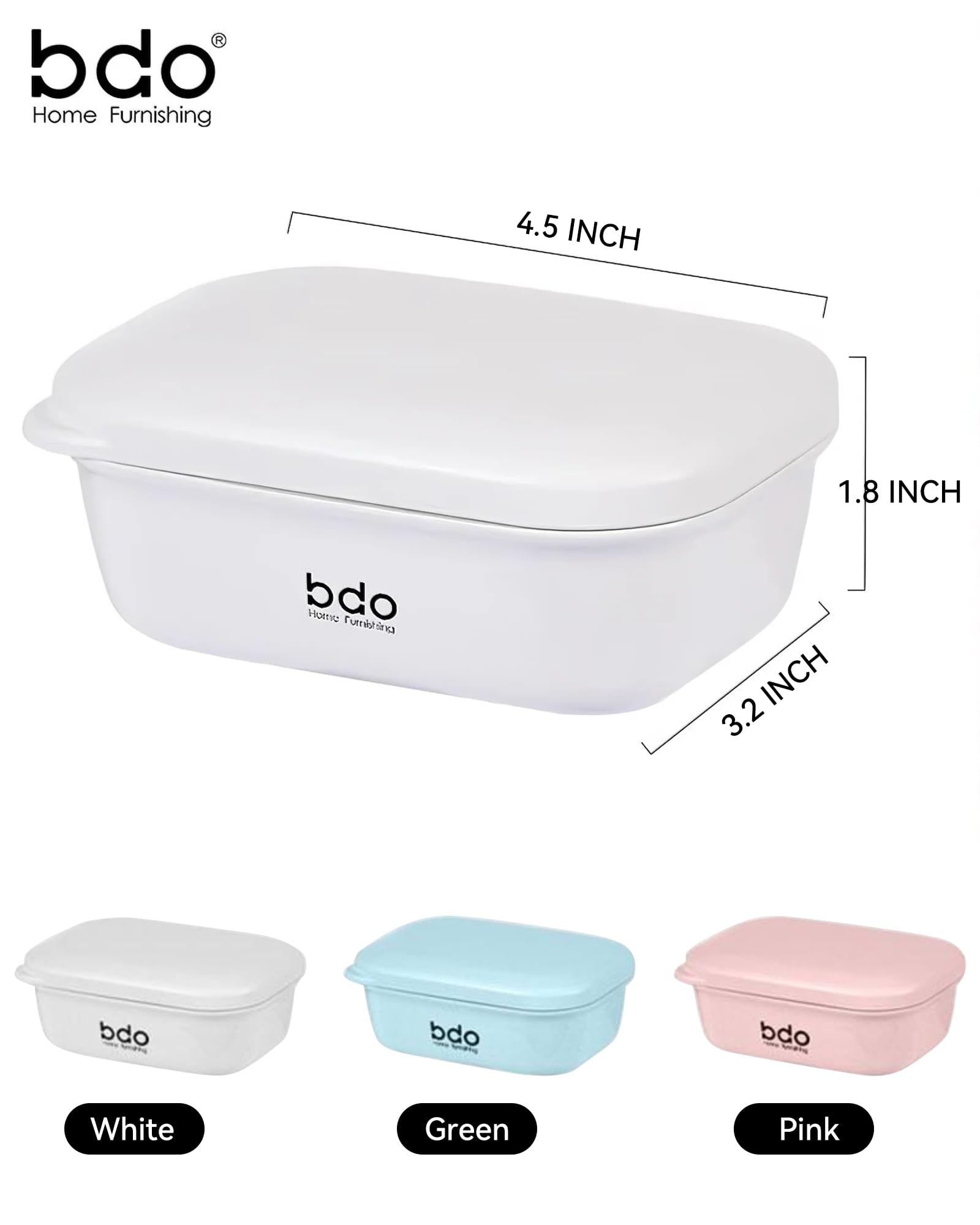 PEISAINOX Jabonera de viaje, soporte de jabón de la serie BDO para baño, ducha, gimnasio, escuela, camping, vacaciones, al aire libre (rosa)