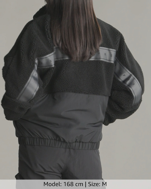 Amazon.co.jp: ジャケット ワード ボアジャケット : ファッション