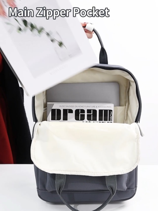 HYC00 Schoolrugzak voor Meisjes Schooltas Licht Rugzak School Tiener Meisje Schooltassen Casual Dagrugzak voor Dames Laptoprugzak 14 Inch Rugzak Dames Universiteit Reisrugzak Rugzakken,Zwart