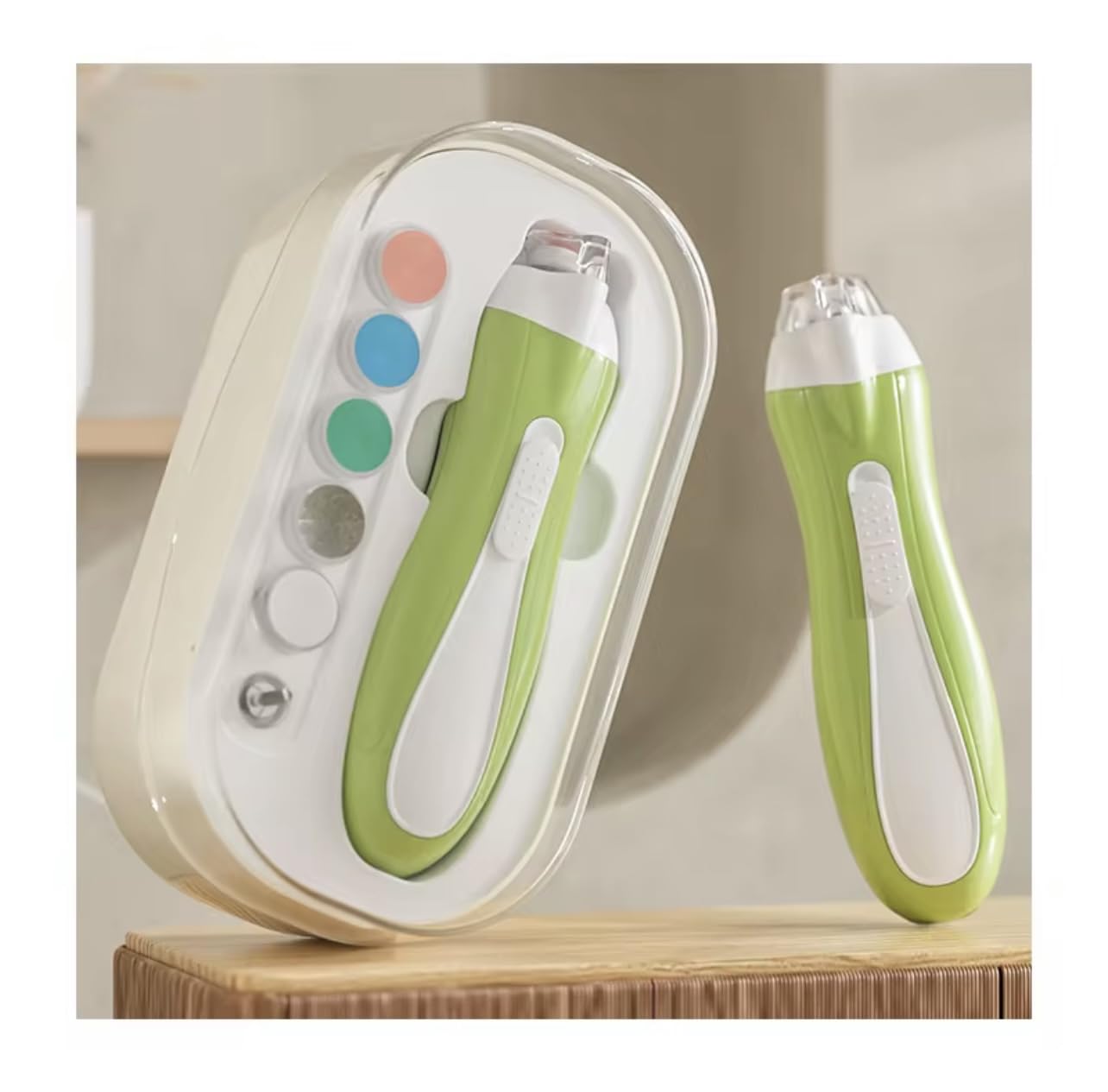 Baby Nail Trimmer Electric Safe Baby Nail Clippers Baby Nail File Kit - Image 2