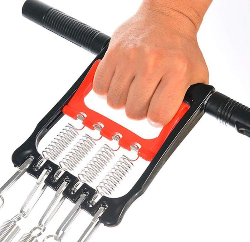 3 in 1 Spring Chest Expander Handgreifer Klimmzugstangen Männer Tension Puller Fitnessgeräte Muskeltraining Widerstandsbänder