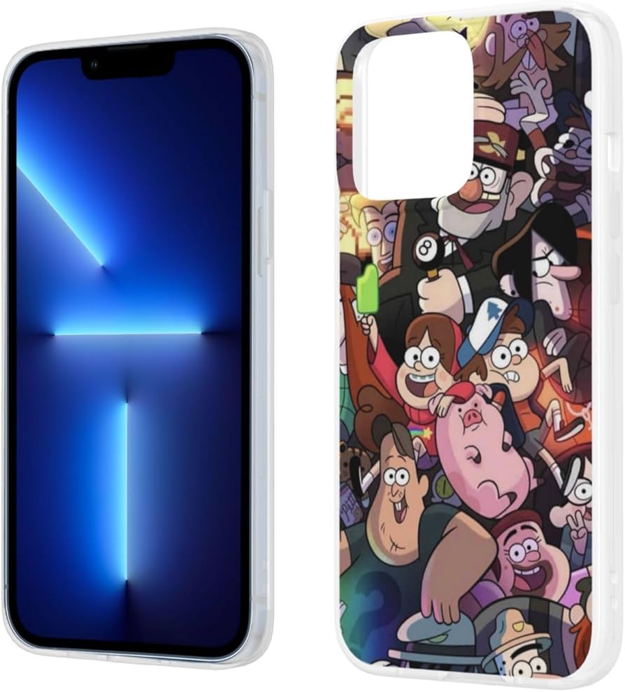 Amazon.co.jp: Iphone 13 Pro用カバー Gravity Falls 怪奇ゾーン