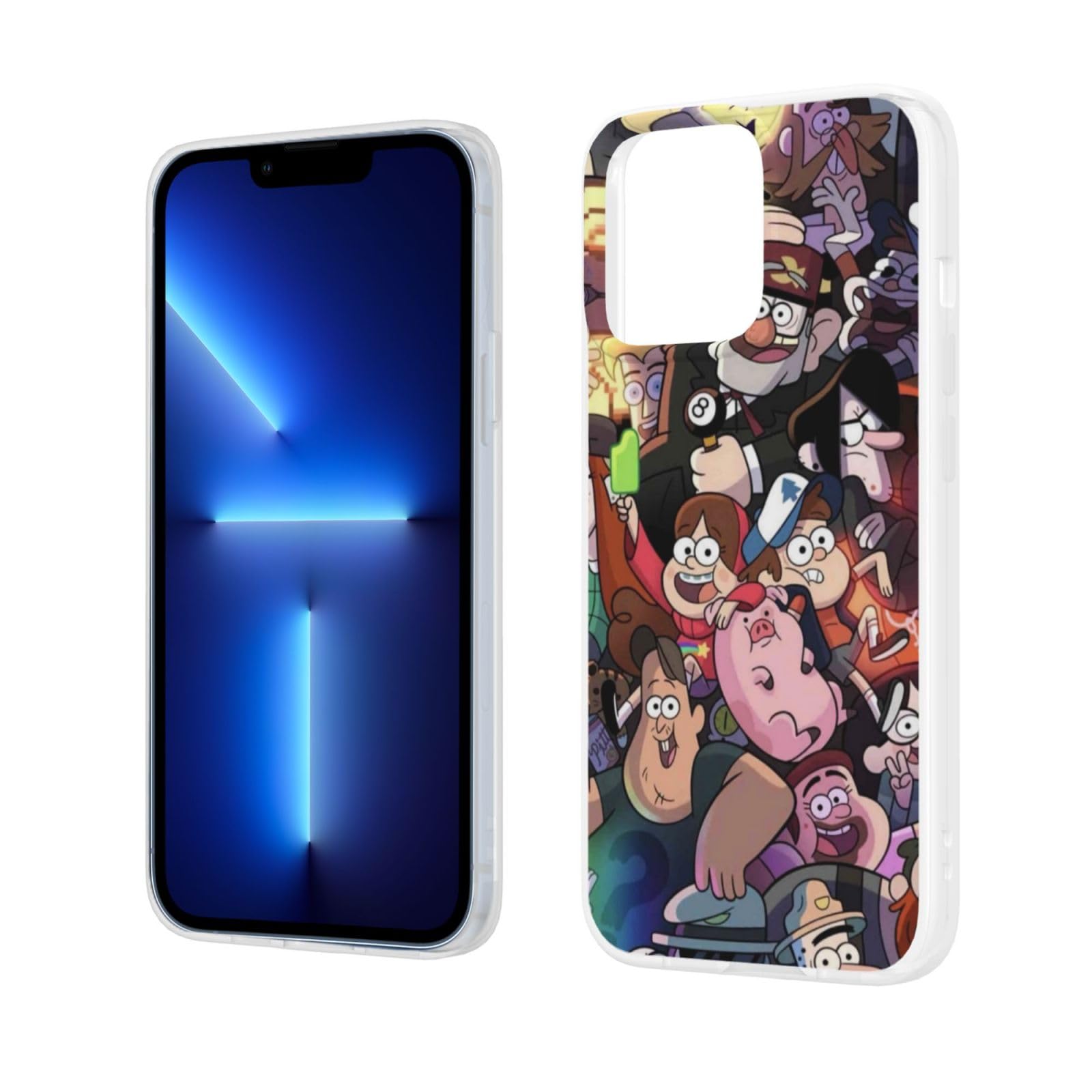 Amazon.co.jp: Iphone 13 Pro用カバー Gravity Falls 怪奇ゾーン