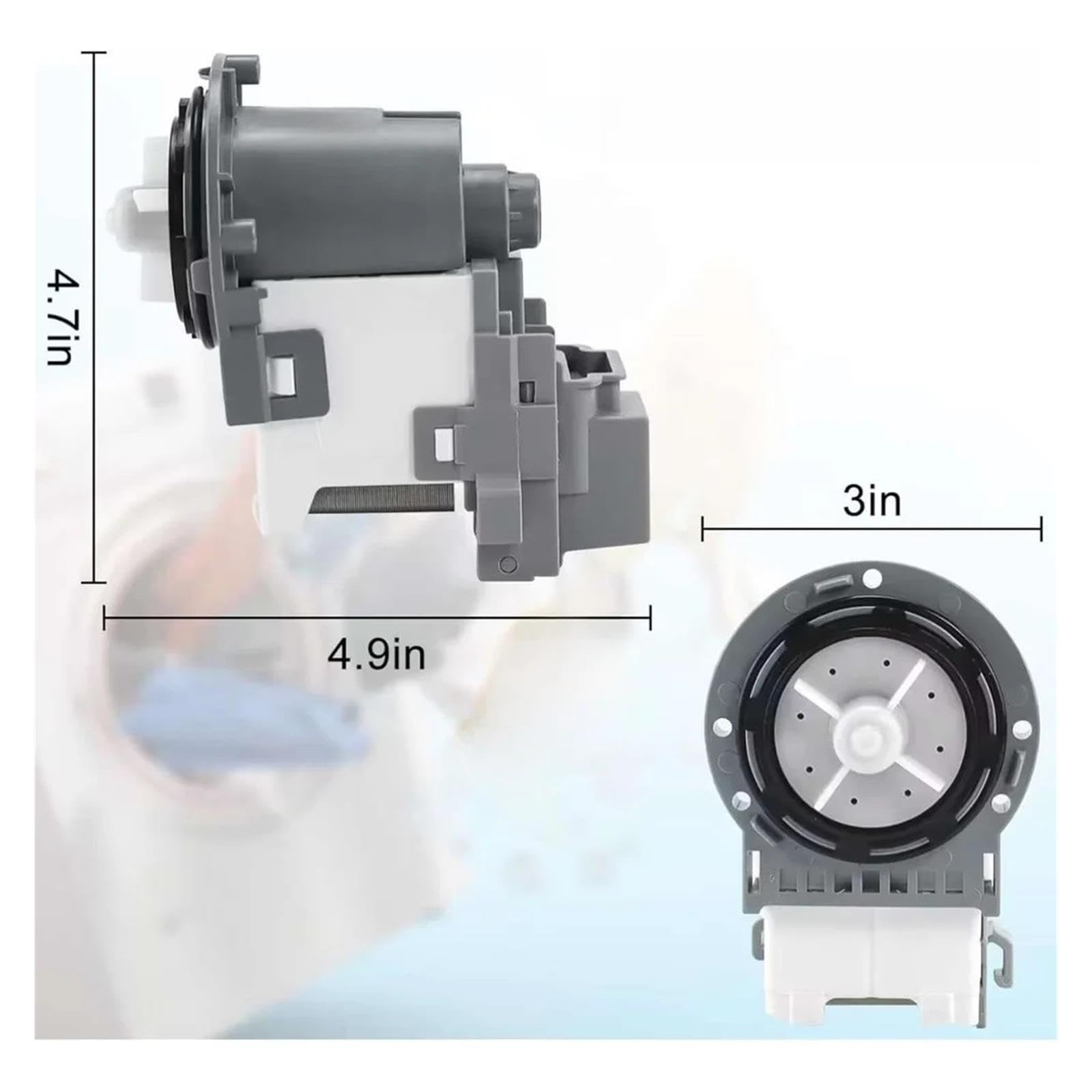 Motor De Bomba Drenaje For Lavadora, Compatible Con Samsung For DC31-00178A