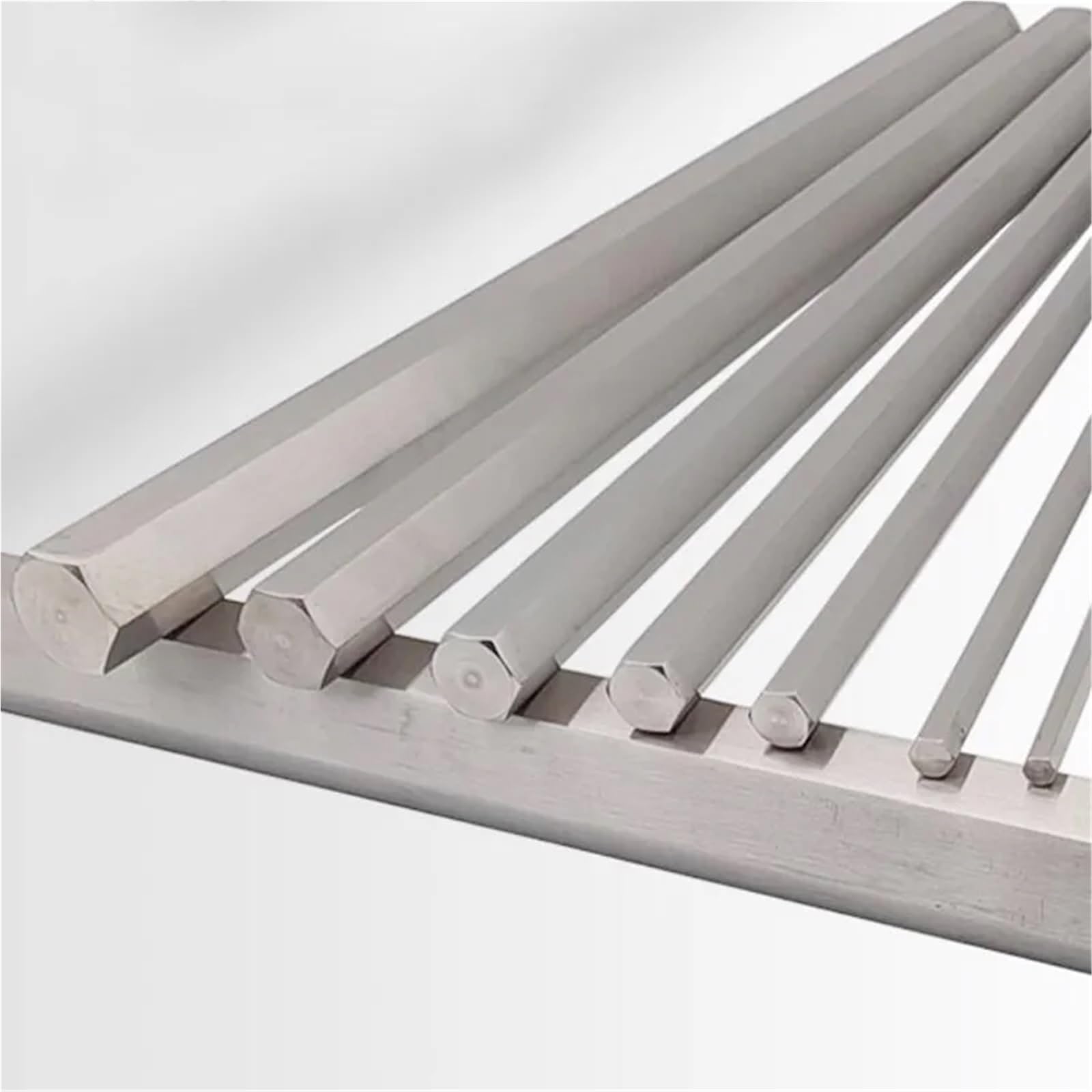 Barre Hexagonale En Acier Inoxydable 304 - Diamètres De 5mm à 26mm, Longueur Standard
