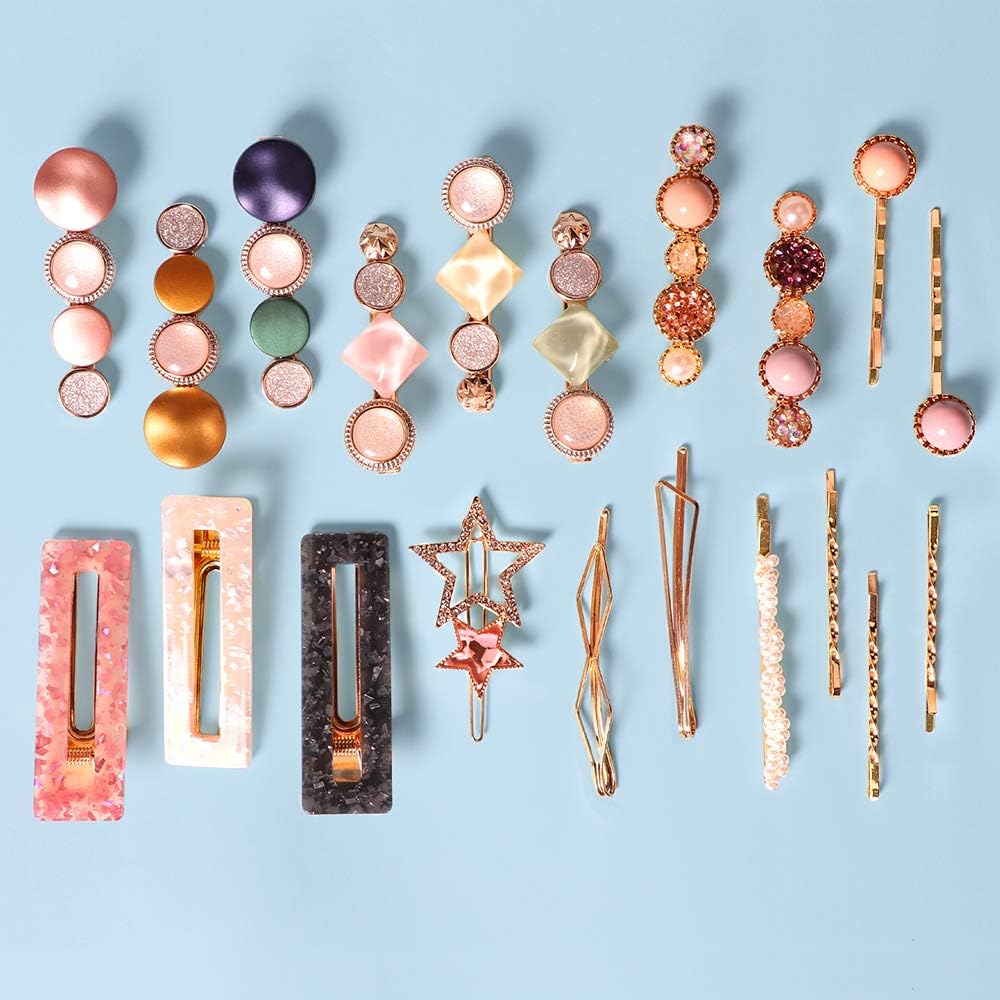 SYEENIFY Hair Clips, 20 PCS Hair Clips for Women Girls