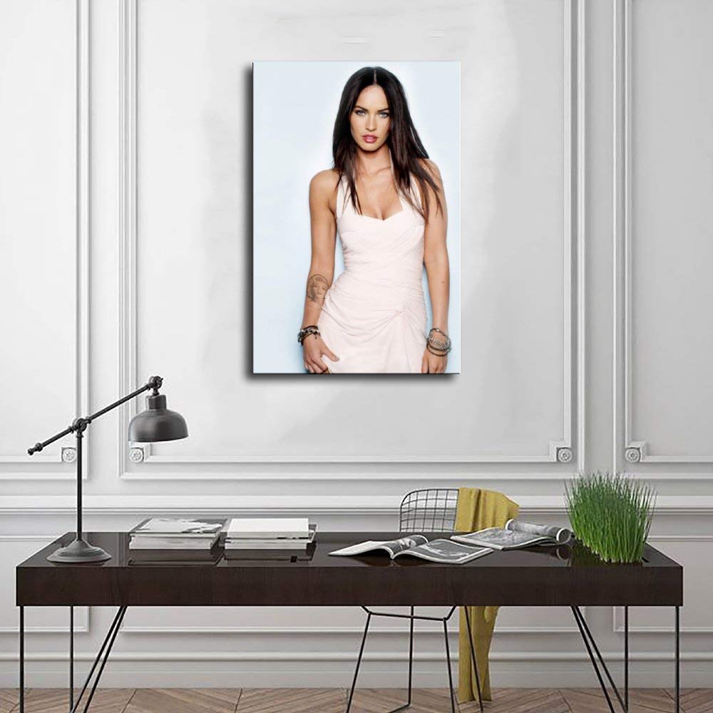 Amazon.de: Megan Fox 19 Leinwand-Kunstposter und Wandkunstdruck 
