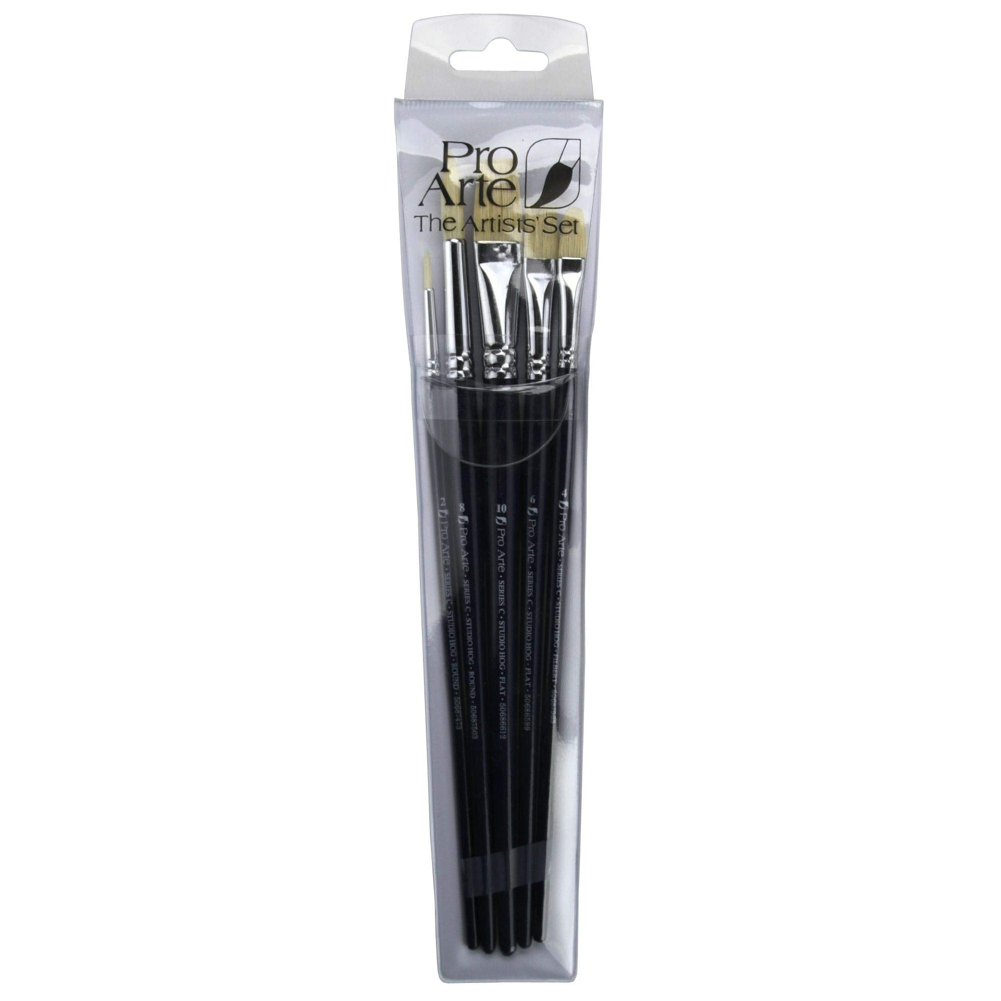 Pro Arte Series C Hog Brush Set CWA (5pc)
