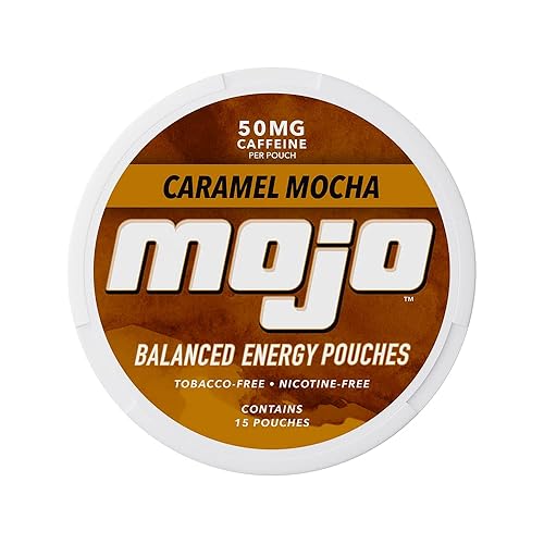 Mojo Bolsas de energía equilibrada, alternativa a bebidas energéticas más saludables, cero azúcar y sin calorías con ginseng, yerba mate, vitaminas