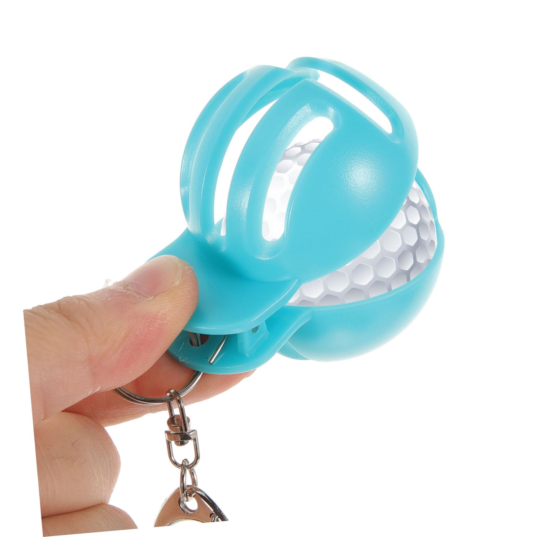 Amazon | Sosoport ゴルフマーカーキーホルダー ゴルフボール 