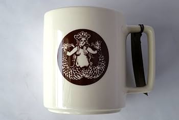 北米シアトルスターバックス１号店限定　特別な１品に高級・陶器製・蓋つきカップ 北米シアトルスターバックス1号店限定 特別な1品に高級・陶器