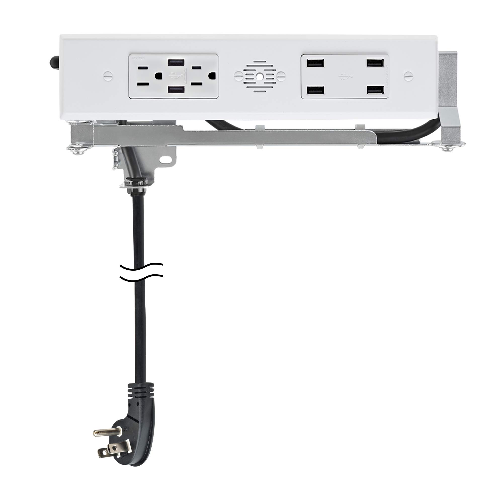 Docking Drawer Blade Duo In-Drawer Outlet (2) 15A AC Outlets with (6) USB-A Ports