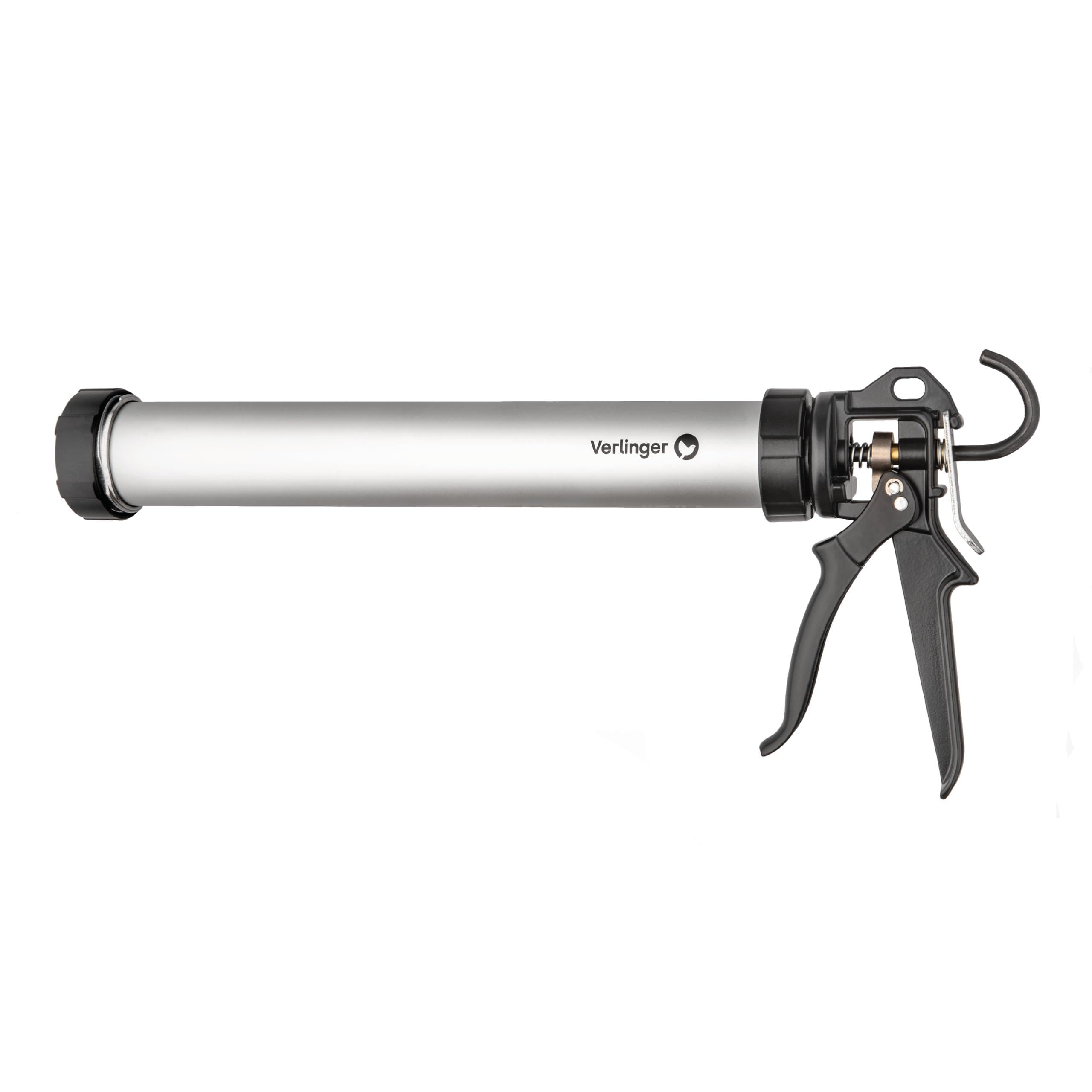 Profesjonalny pistolet na kartusz do 280/310/400/600 ml, 4000 N 25:1, trwały, ergonomiczny, precyzyjny do silikonu, akrylu, kleju, wytrzymała konstrukcja do prac budowlanych i remontowych