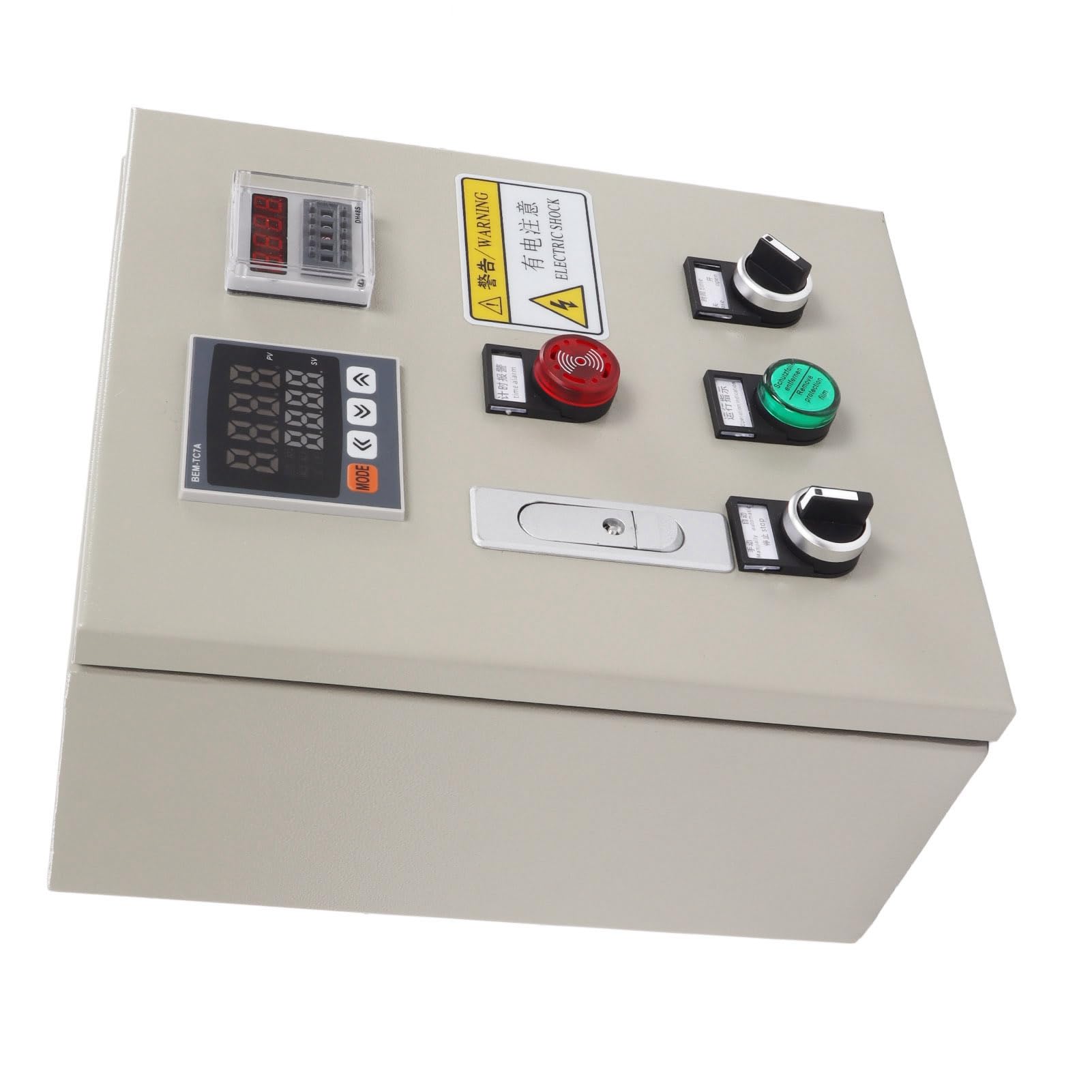 Alomejor Caja de Control de Temperatura PID con Pantalla Digital de Alto Rendimiento para Hornos IR y Plataformas de Calefacción, 15 KW 380 V CA