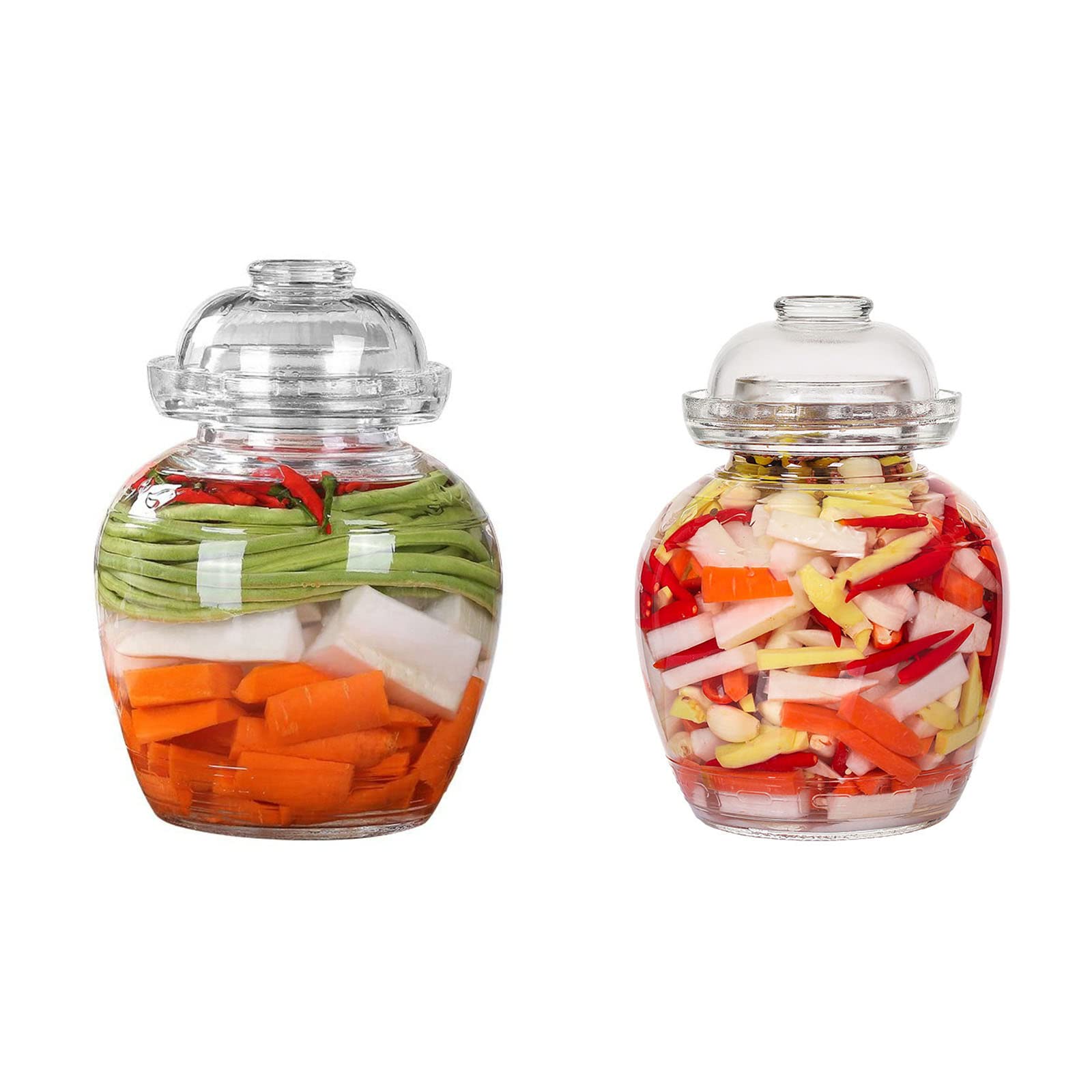 Buy Aosnttol Pickle Jar Fermentation Jar, Fermentation Kit with Water