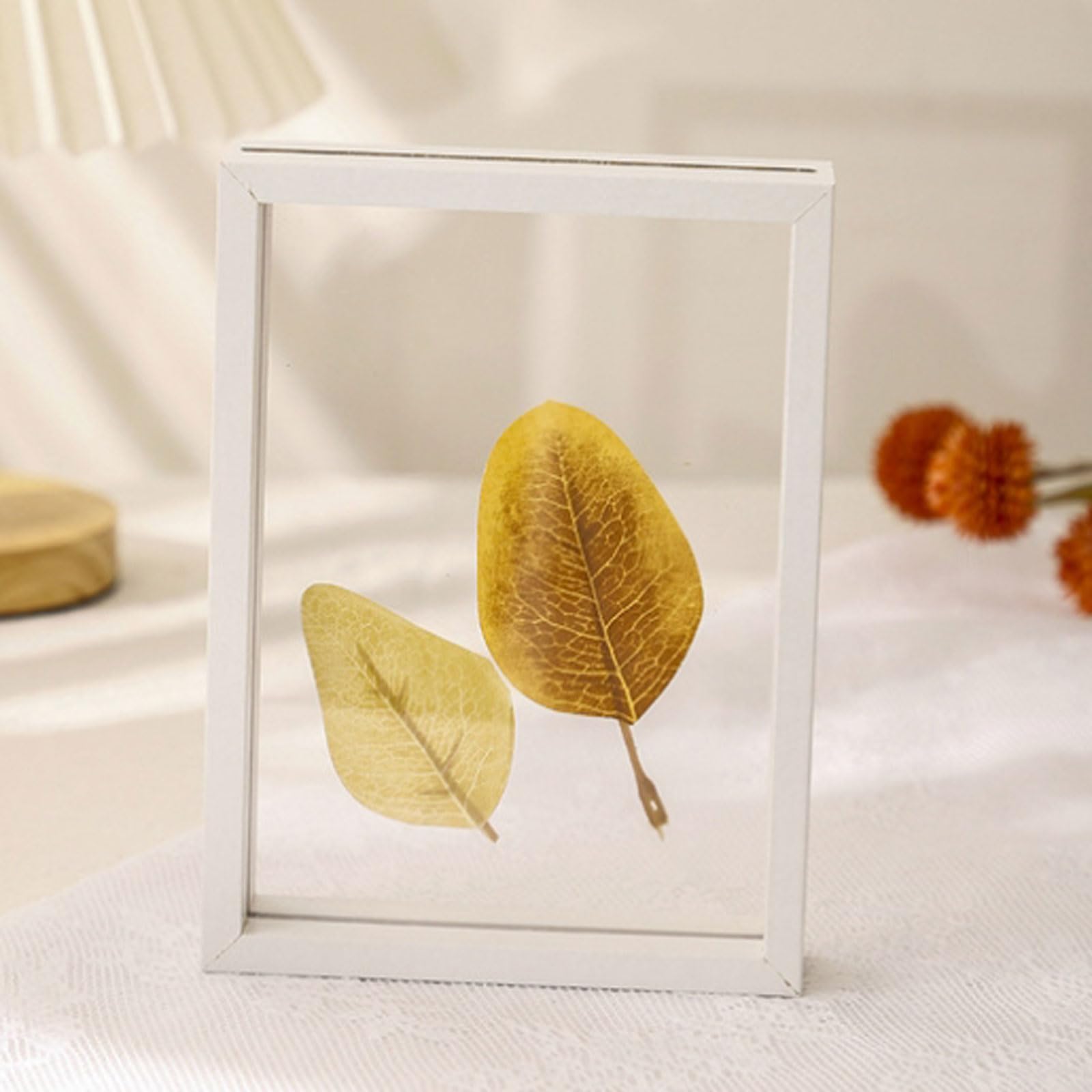 Machtiging Wooden Dried Flower Photo Frame,Small Photo Frame,Floating Frame For Canvas,A4 Photo Frame,Glass Frames For Pressed Flowers,Easy To Install,For Pressed Flowers Dried Flowers Poster