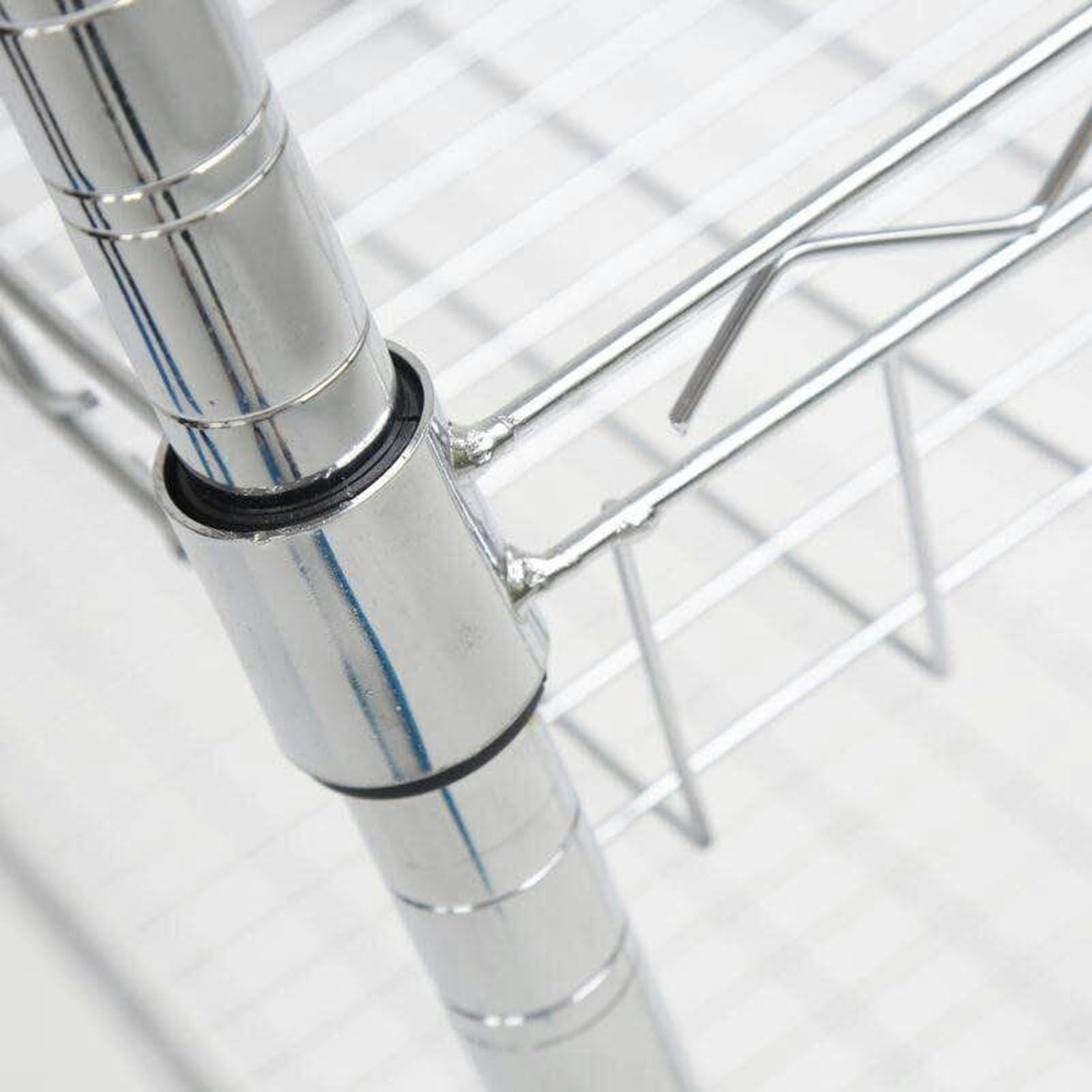 Wytrzymały metalowy wózek narzędziowy z półkami drucianymi i plastikowymi koszami, wielofunkcyjne przechowywanie narzędzi, solidne stalowe półki do domu, garażu i biura