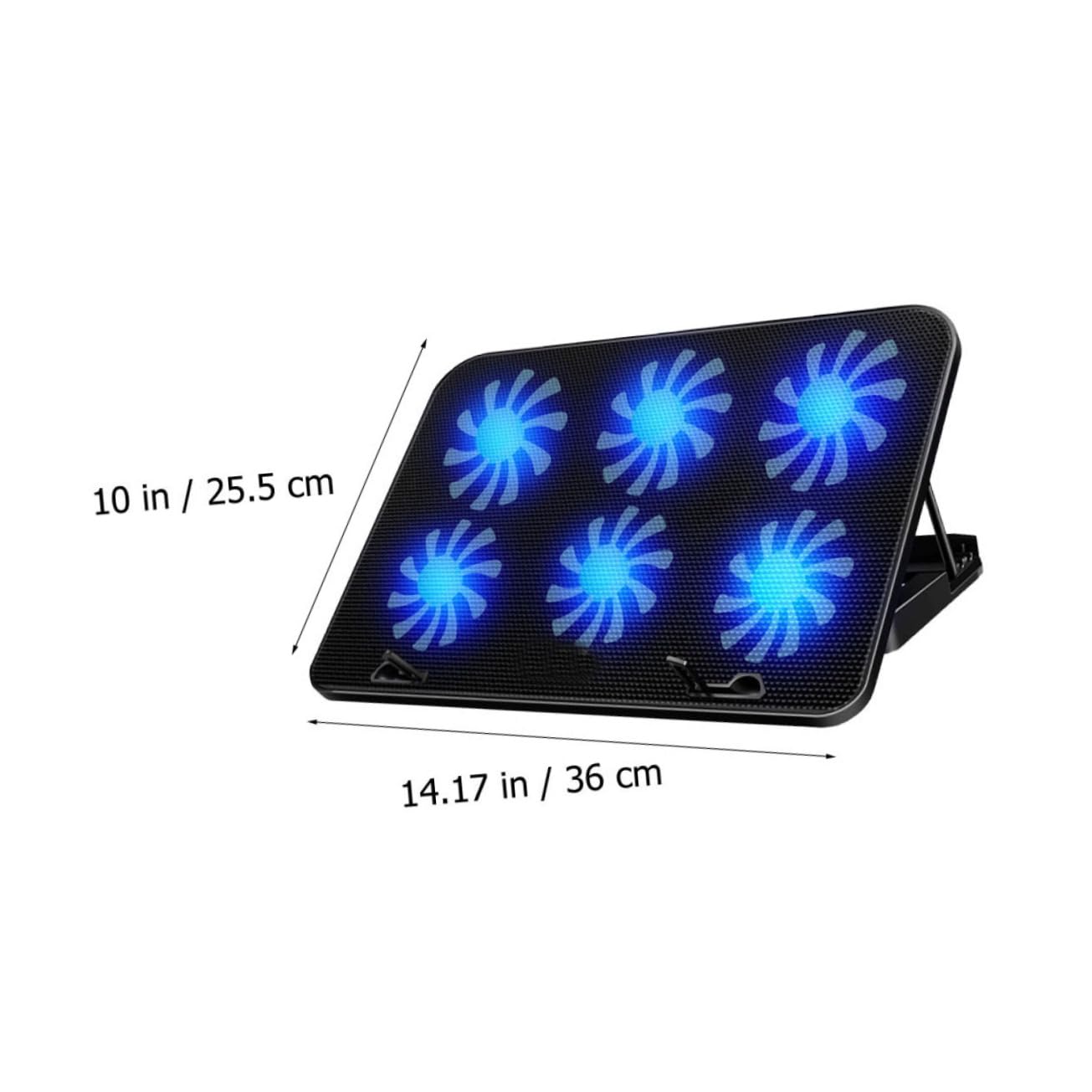 ARTIBETTER Laptop Cooling Stand with Fans Slip Design for Stable Use Compatible with Various Laptop Models for Gaming and Work Efficient Fan for