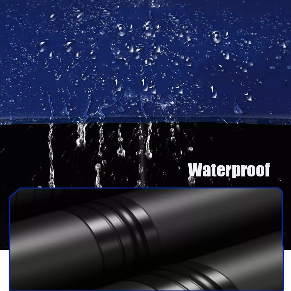 Wiatroodporny Parasol Wędkarski, Przenośny Parasol Plażowy z Ochroną UV 50+, 220 cm Wodoodporny z Kotwicą Piaskową