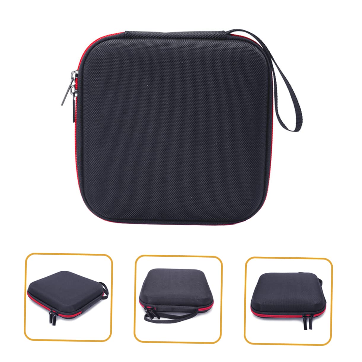 Hemobllo 2pezzi Borsa Di Stoccaggio Per Power Bank e Cavi Dati Custodia Rigida Con Design Tracolla Per Accessori Digitali Compatibile Con Disk e Cuffie