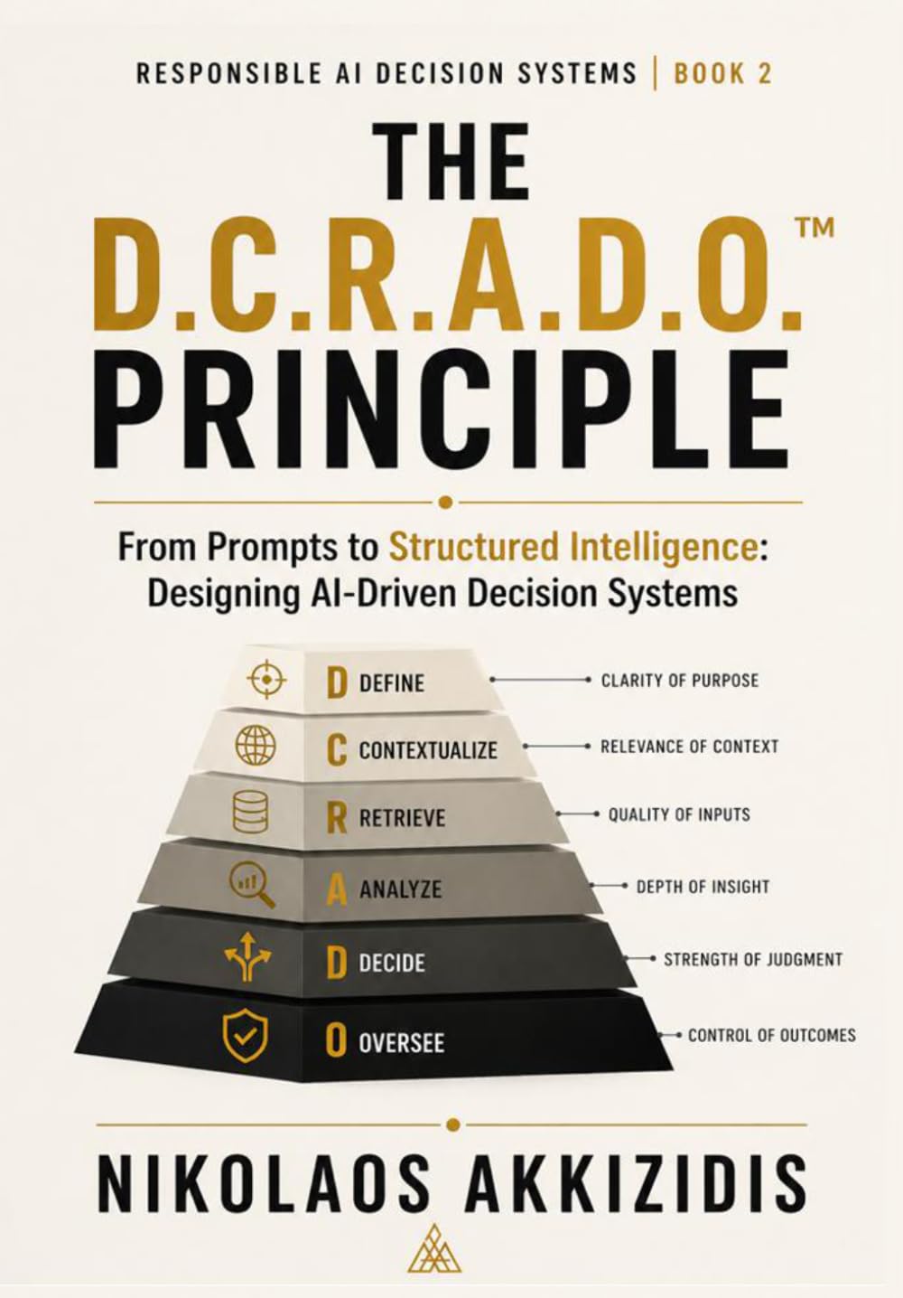THE D.C.R.A.D.O.™ PRINCIPLE: From Prompts to Structured Intelligence: Designing AI-Driven Decision Systems (Responsible AI Decision Systems in Finance)