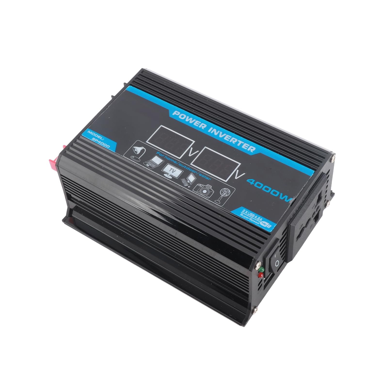 Portable 4000W Car Inverter Modified Sinewave Converter with