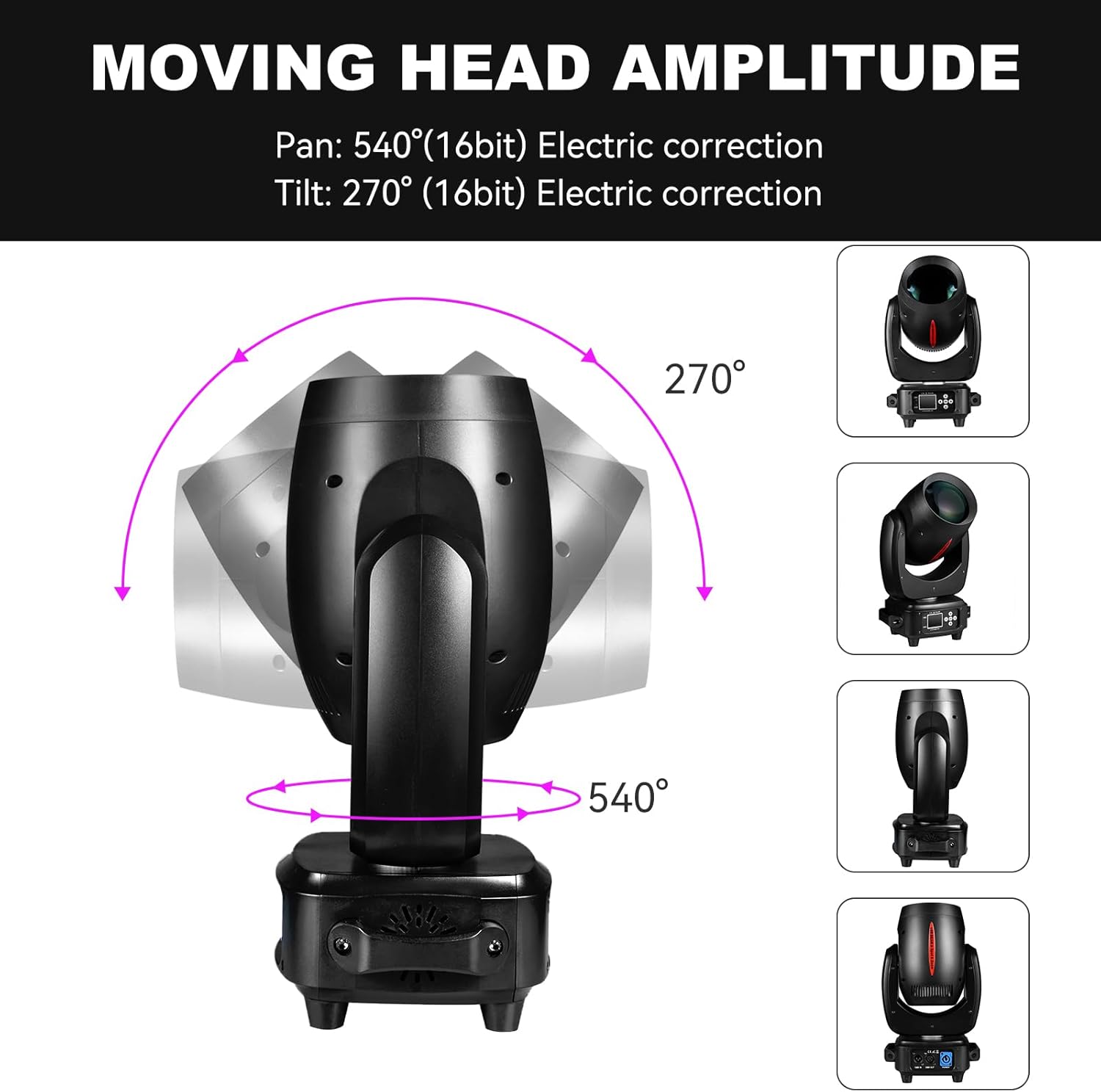 Bevægende hoved Amplitude