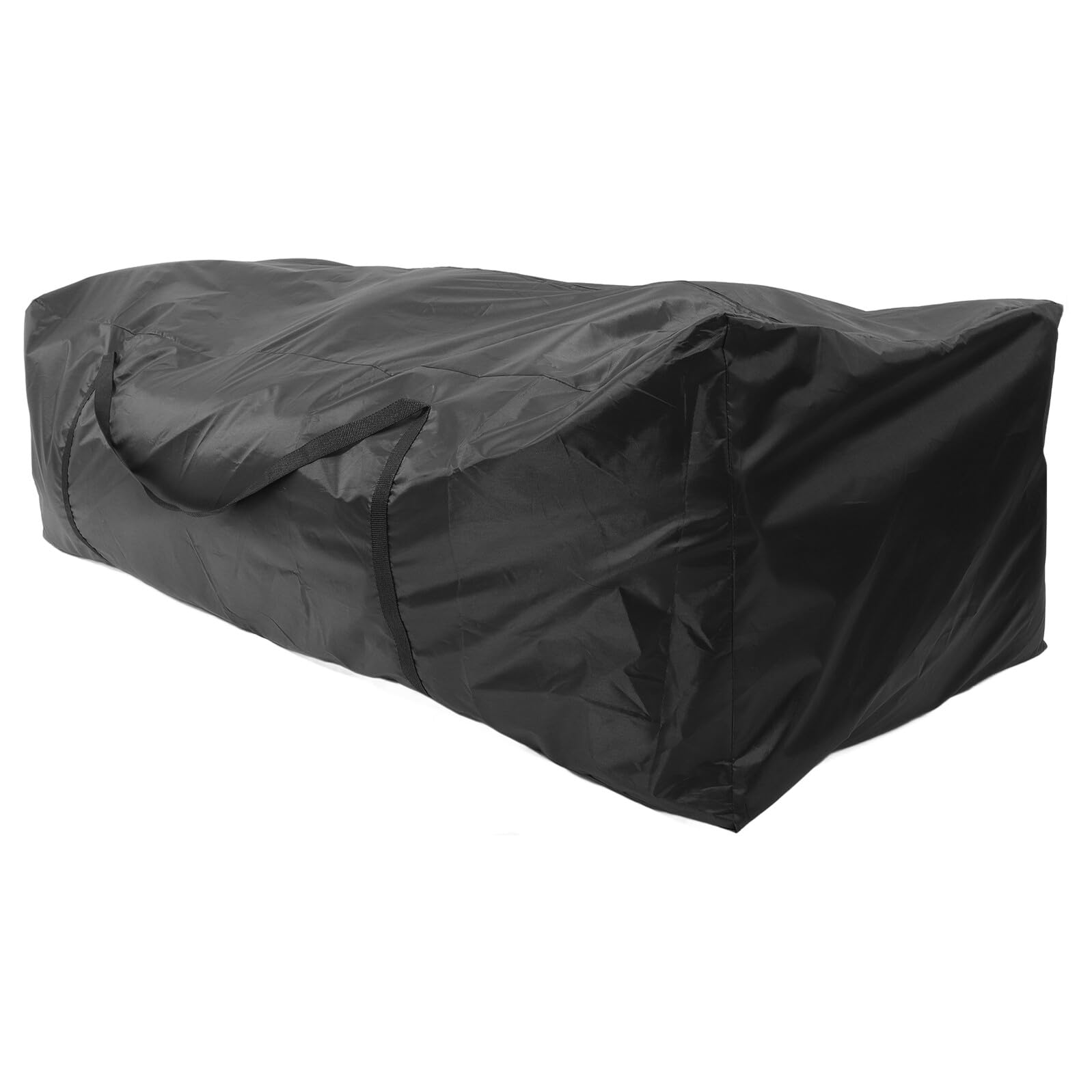 SHINEOFI Borsa Portaoggetti per Albero di Natale Oxford 420D Nero 173X76X51 CM con Manici e Cerniera Pieghevole Ampia Capacità per Materassi Cuscini e Mobili da Esterno per Riporre e