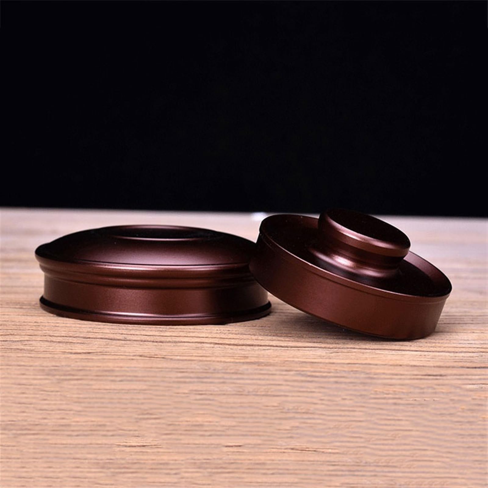 Kanister für Tee, Kaffee und Zucker Hochwertige, emaillierte Teedosen aus Keramik mit Metalldeckel(Yellow)