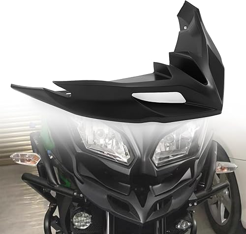 HEINMO Cubierta de alerón delantero de motocicleta, cubierta aerodinámica para alerón de alas, protección de ala de viento, cubierta de pico de