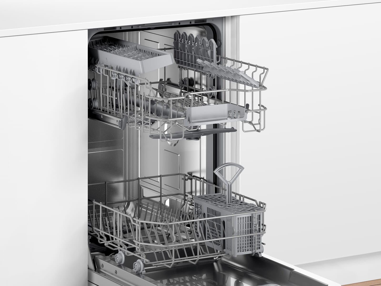 Bosch SPV2IKX10E - Série 2 - Lave-vaisselle encastrable - 45cm - Home Connect - 9 couverts - Moteur EcoSilence