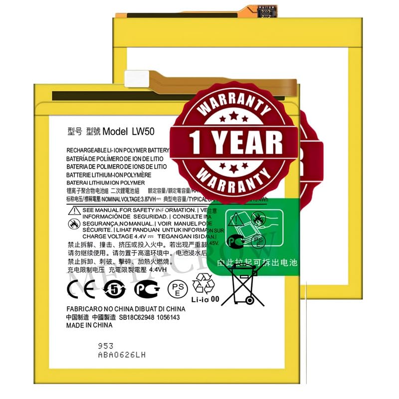 Image of Original LW50 Battery Compatible for Motorola Moto Edge Plus (2020) - (5000mAh) - 1 Year Warranty CD4