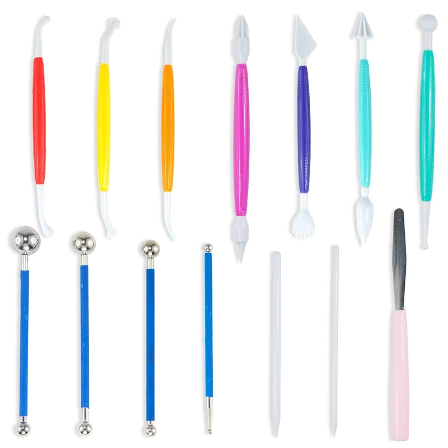 Amazon.co.jp: スパチュラ 紙粘土 ツール 14本セット 石粉粘土